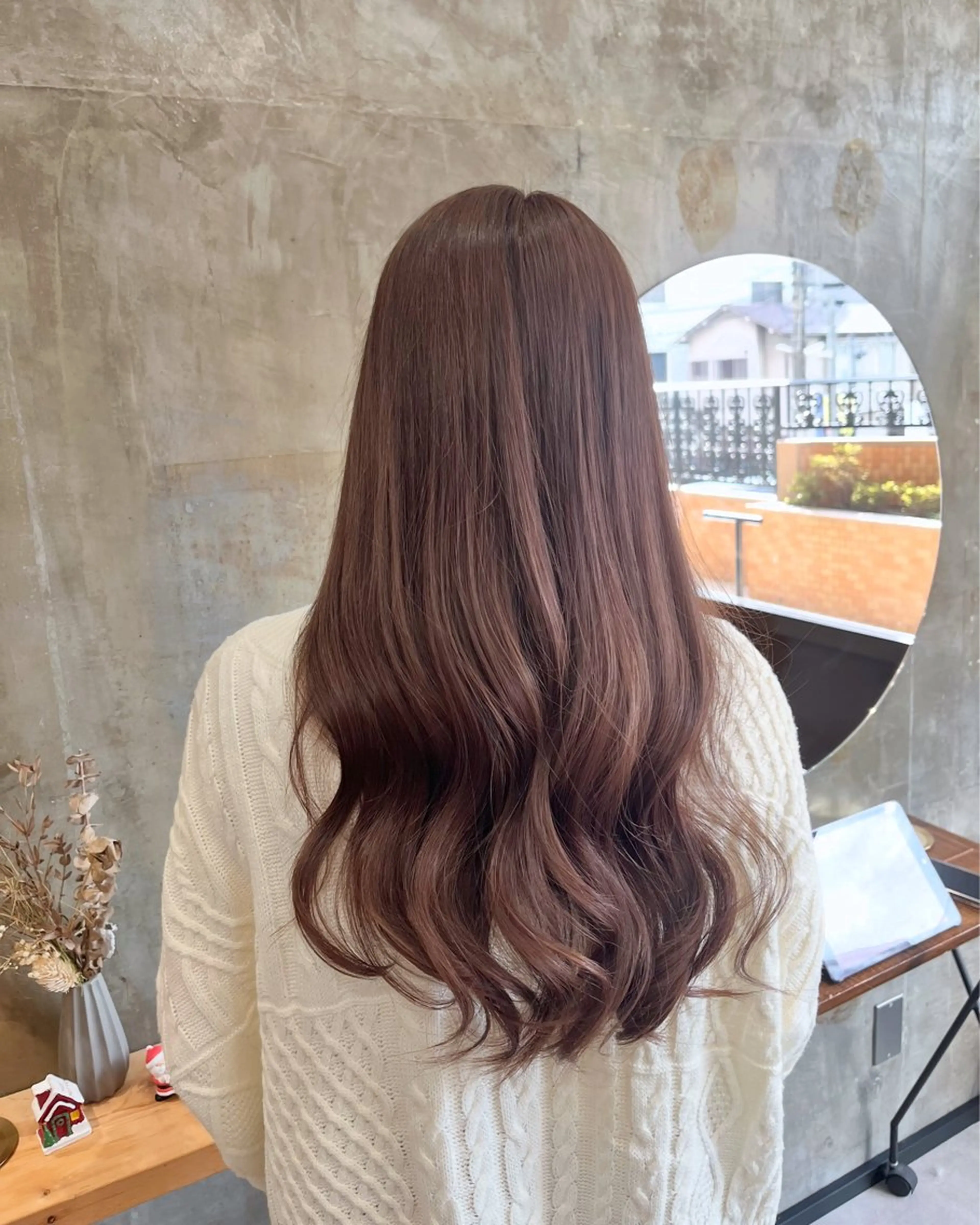 ロング カラー Noele hair atelier(ノエルヘアアトリエ)所属・北上ゆい/個性派/ ナチュラルアレンジのヘアスタイル