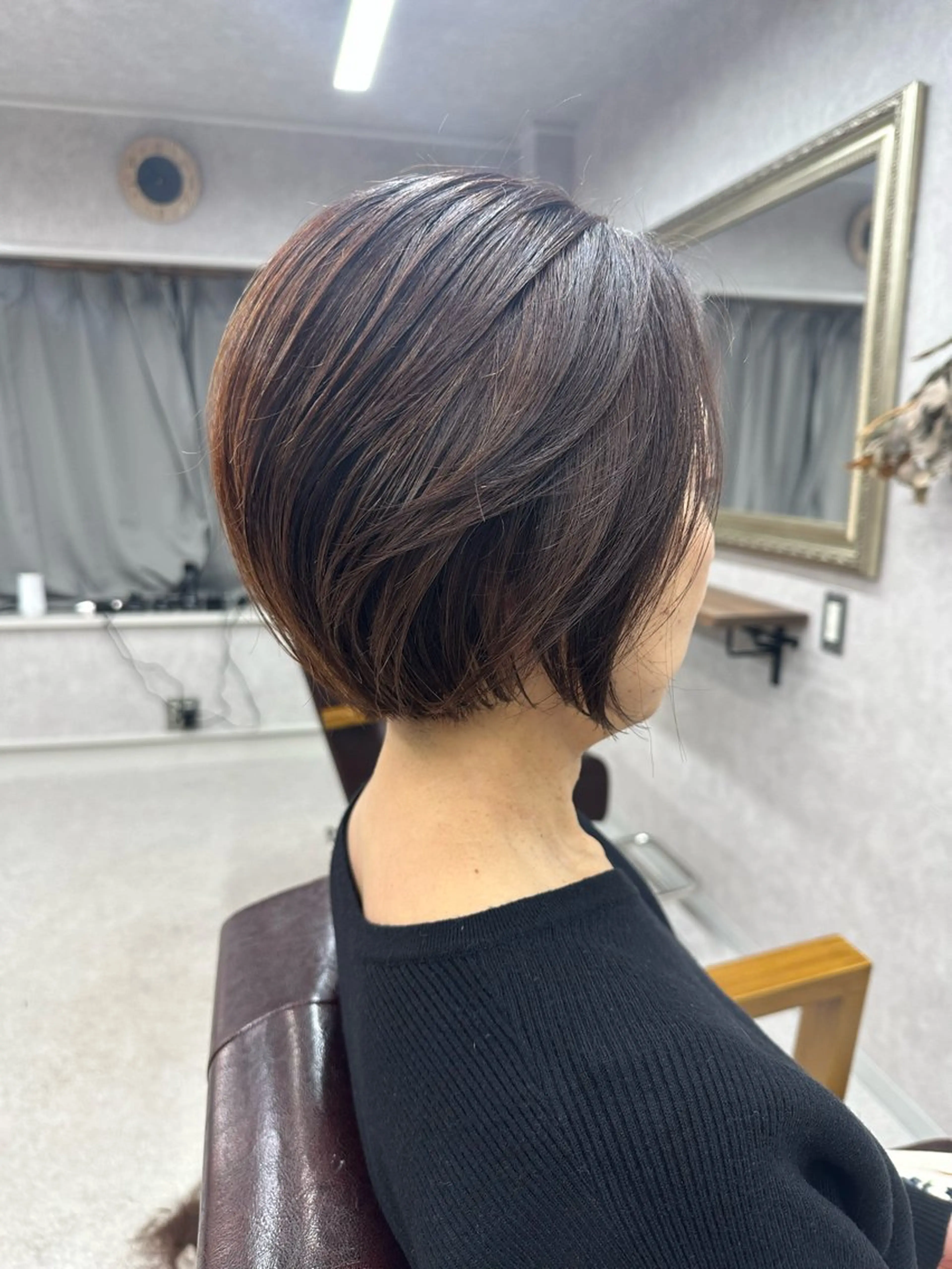 ショート カラー カット ヘアカラー トリートメント Lien 深井店のヘアスタイル