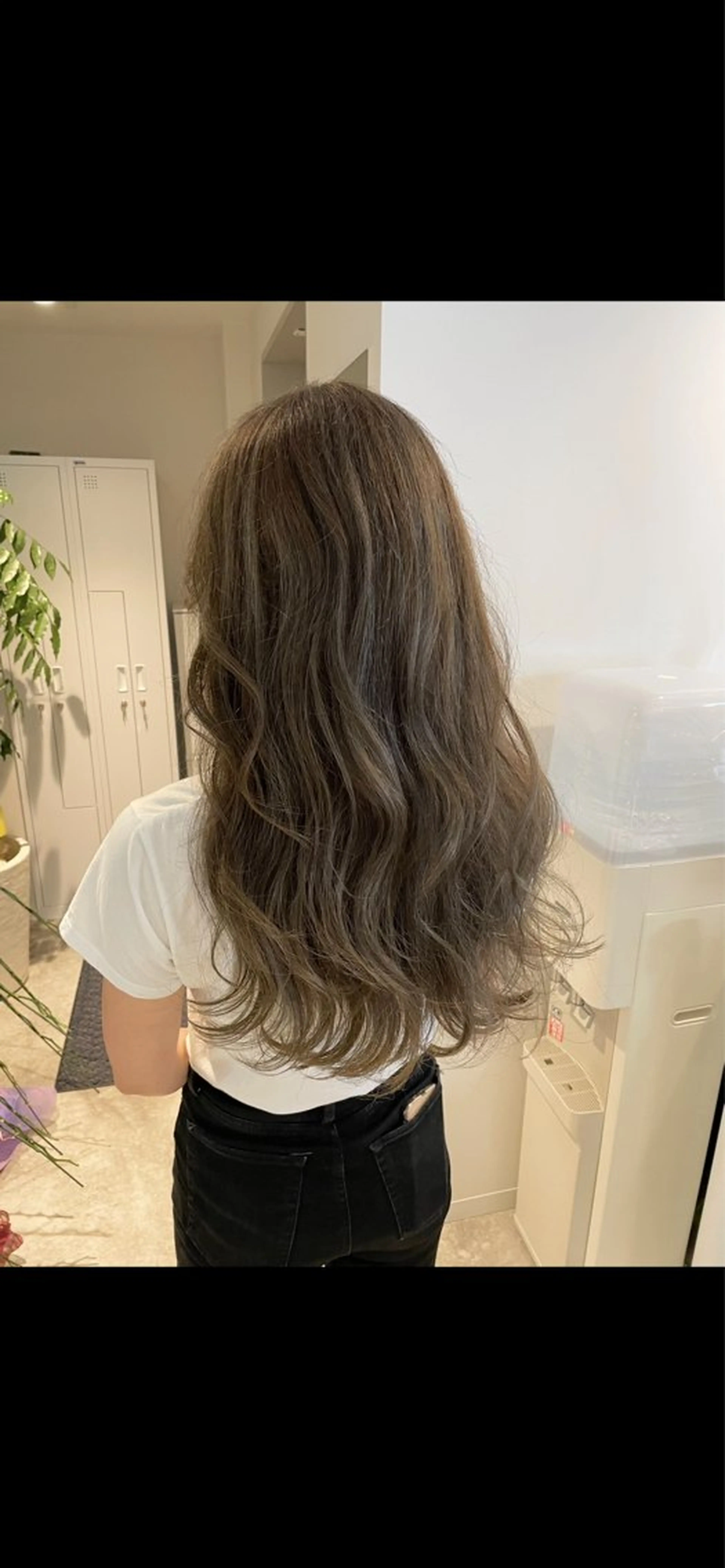 ロング カラー hayaka todaのヘアスタイル