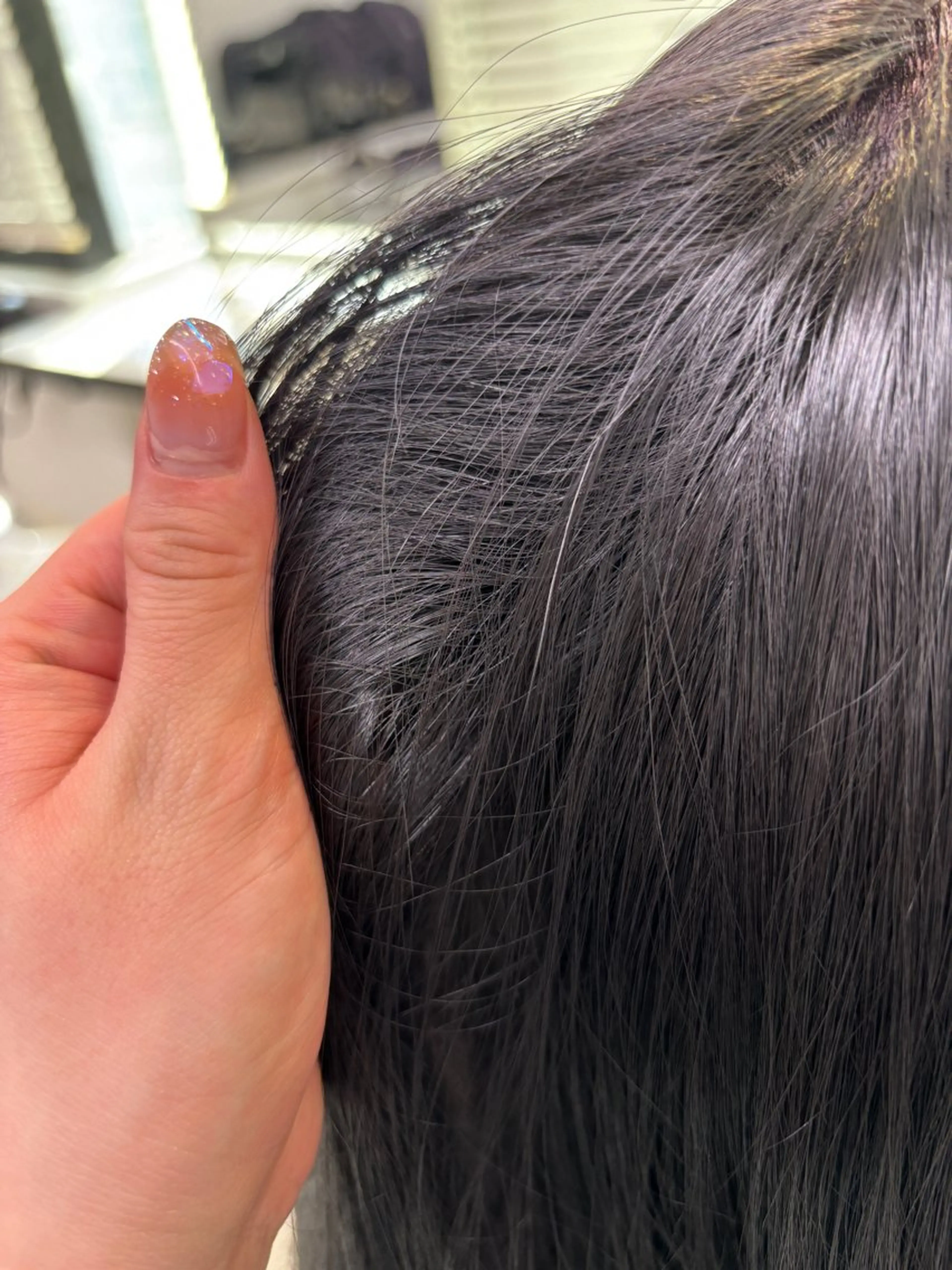 カラー 💙ハイトーン韓国風 色白ヘア💙manaのヘアスタイル