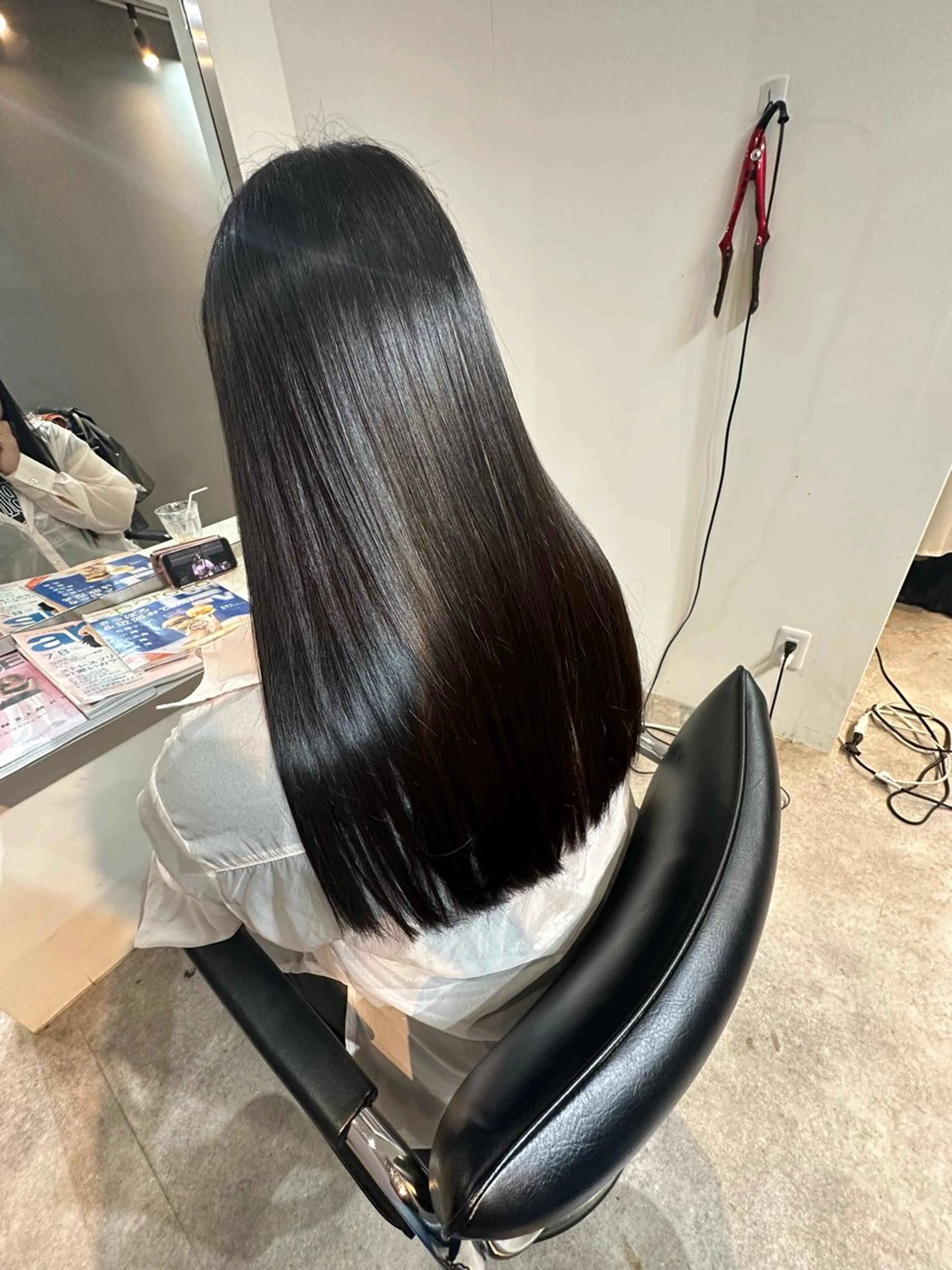 髪質改善プレミアムストレート＋似合わせカット＋トリートメント✂︎の写真