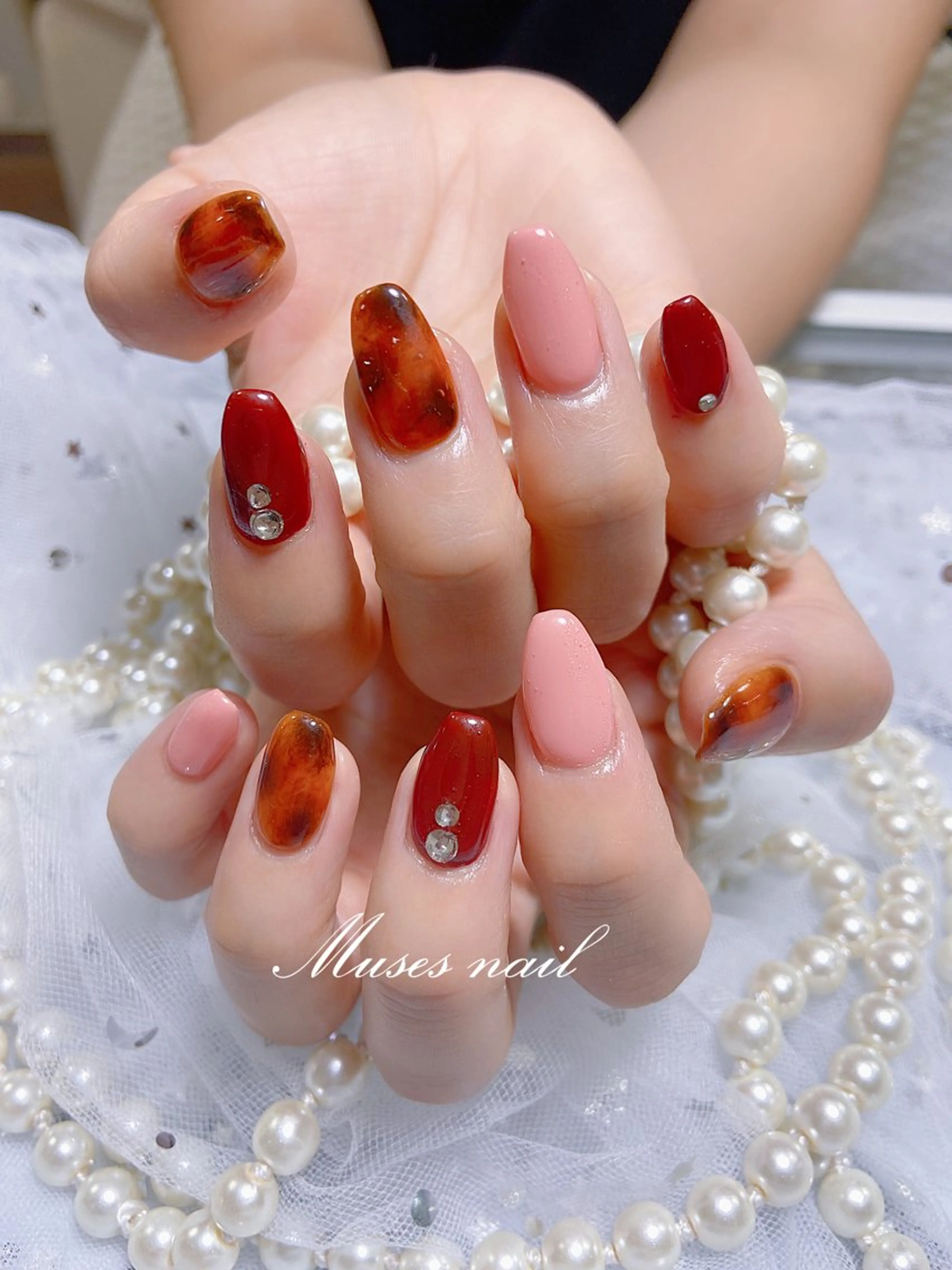 ネイル マグネットネイル 持ち込み ニュアンスネイル ワンカラーネイル シンプルネイル MUSES  NAIL  SALON所属・MUSES ネイルのネイルデザイン