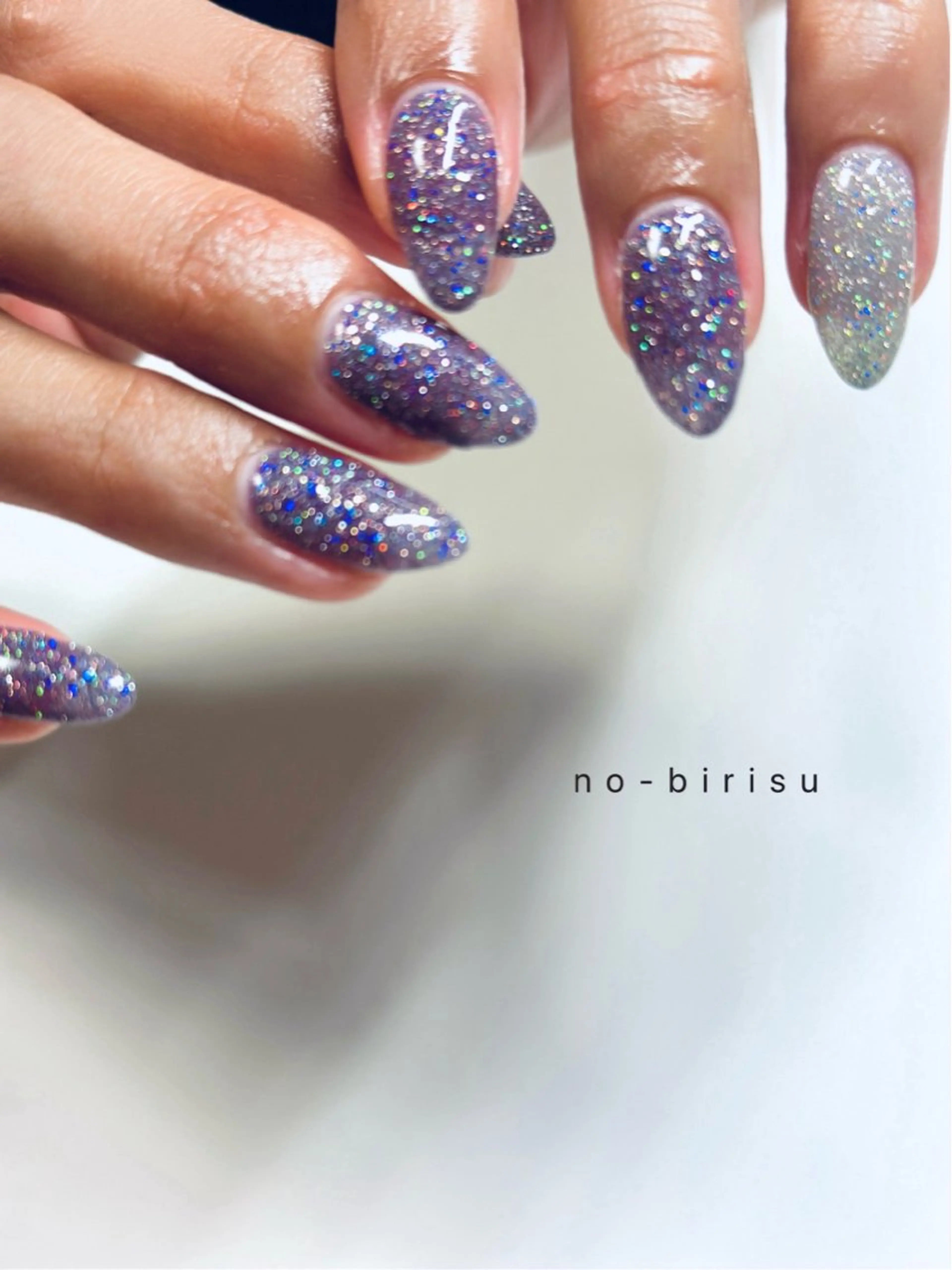 ネイル フラッシュネイル ハンドネイル no-birisu nailのネイルデザイン
