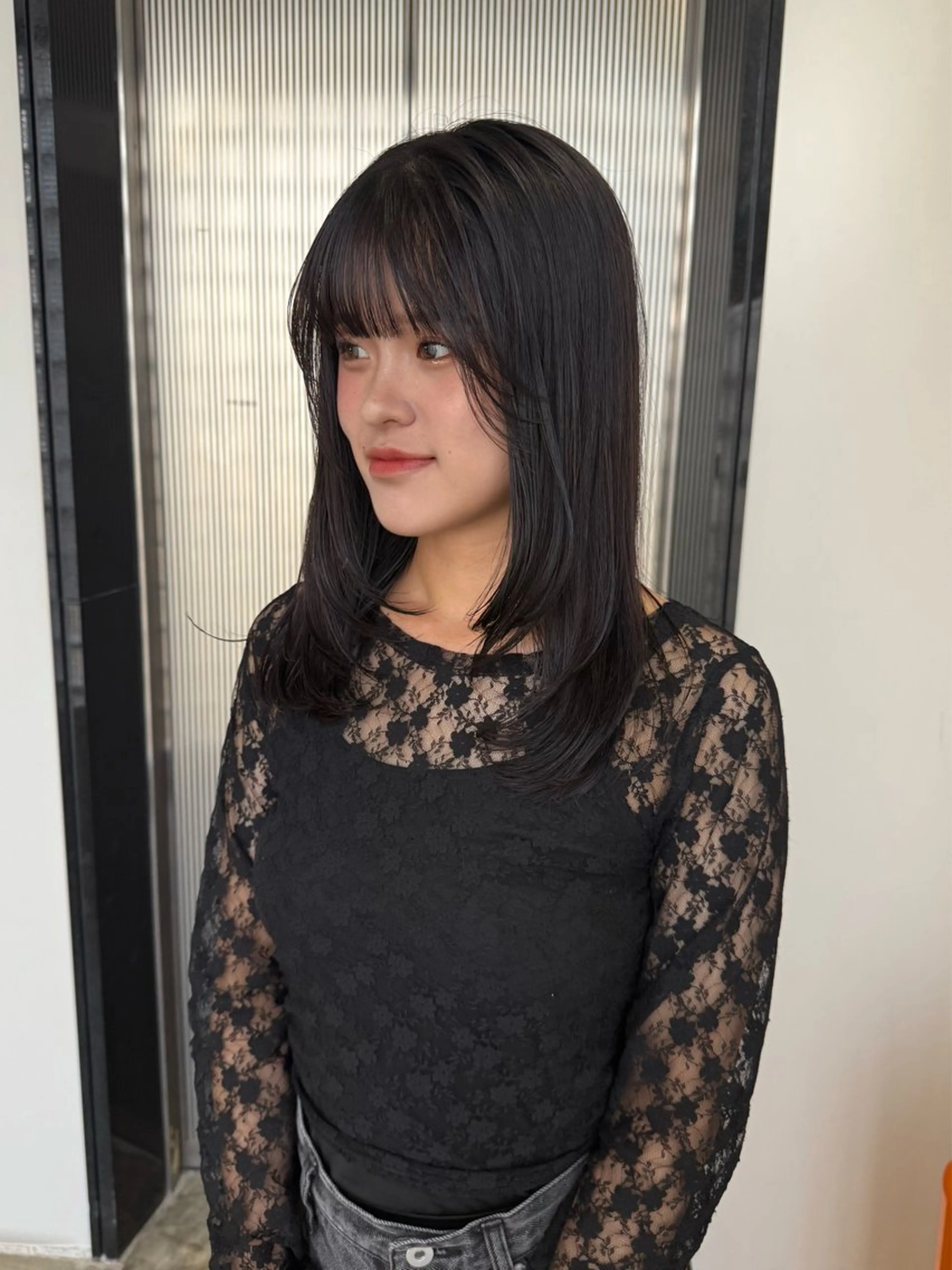 セミロング カラー レイヤーカット カット ヘアカラー 🟡ひろの/ツヤ カラー/髪質改善🟡のヘアスタイル