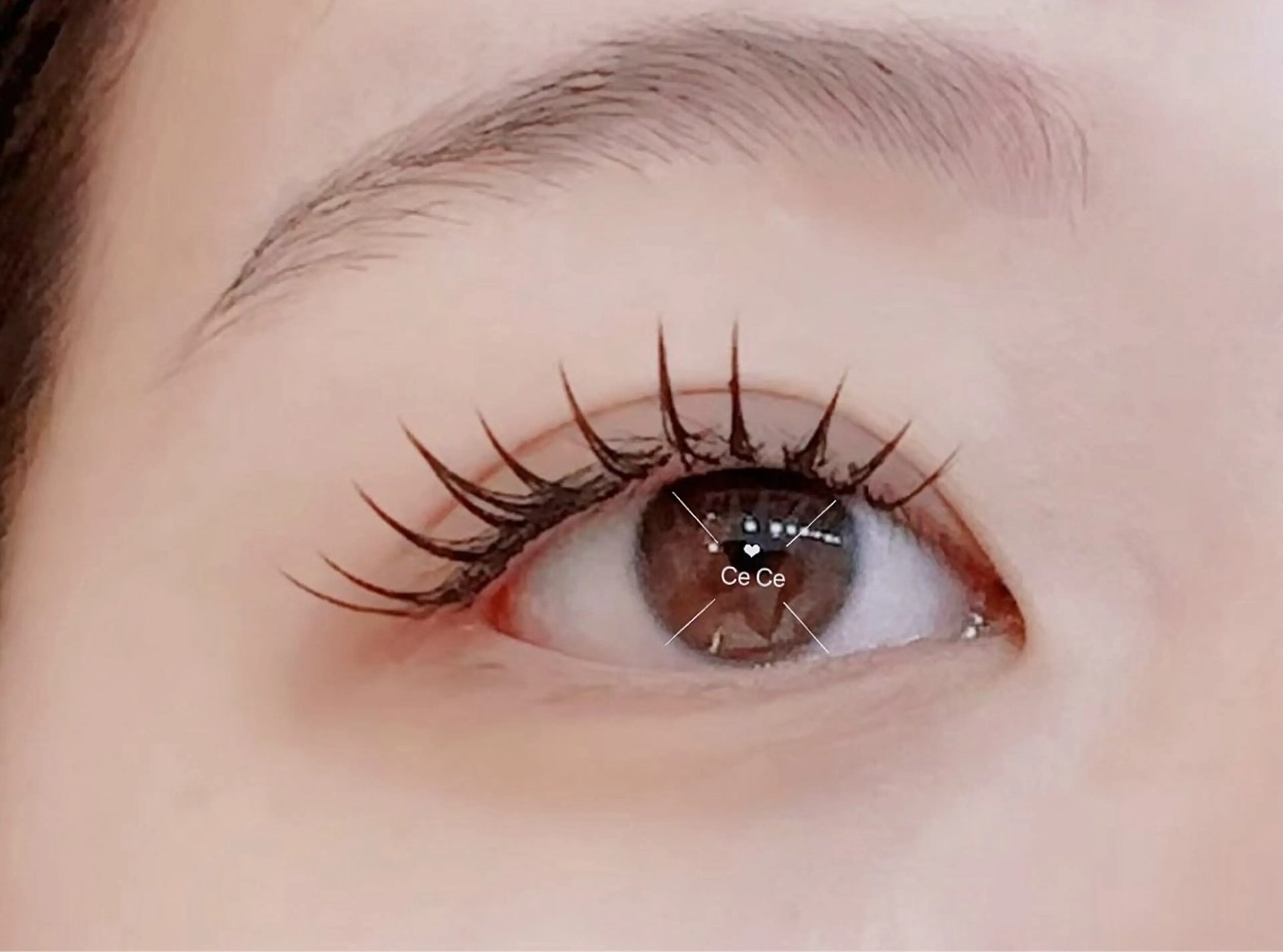 パーマ マツパ 人気店🌸Ce Ce マツエク＆ネイルのマツエク・マツパデザイン