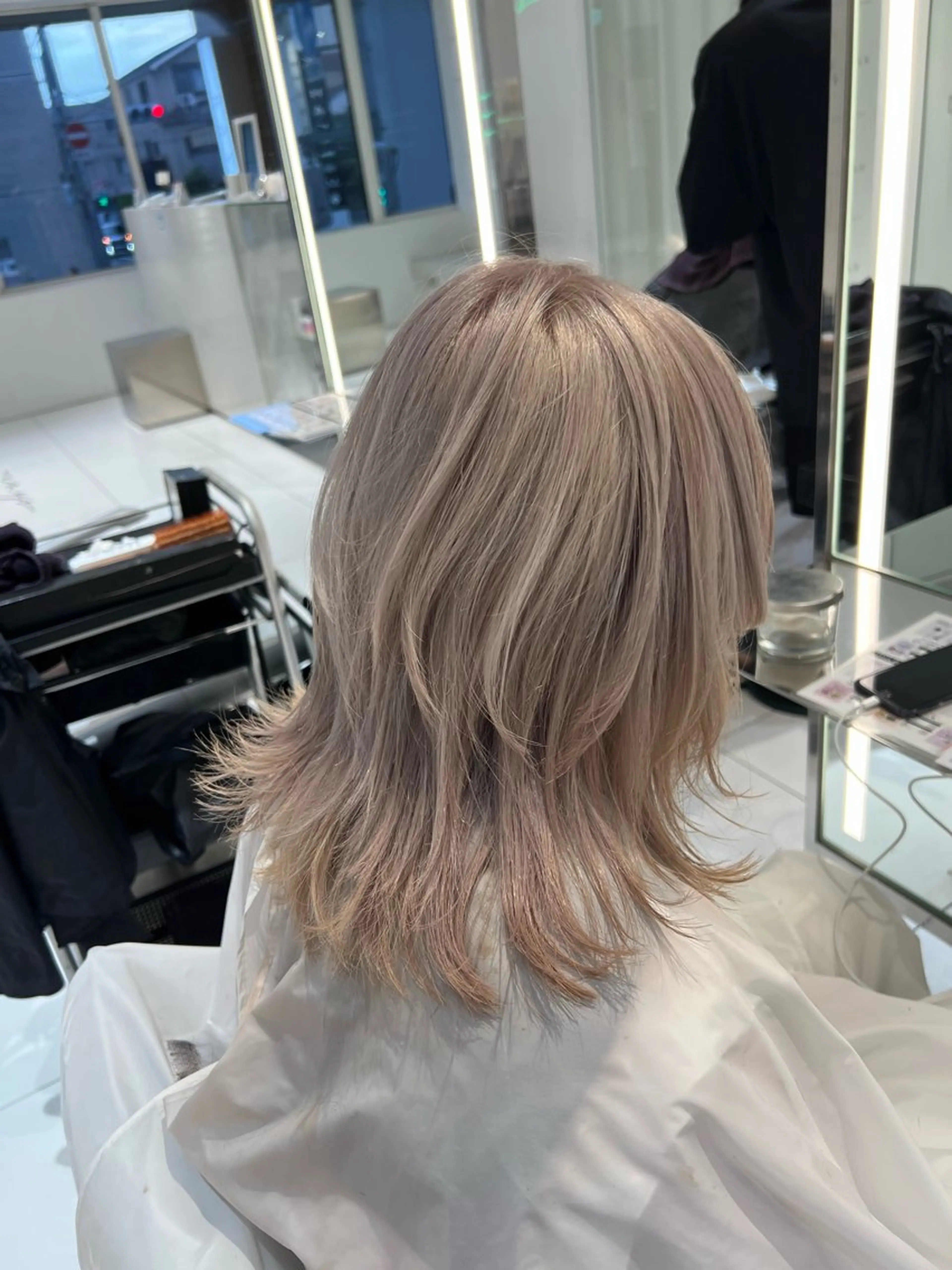 ミディアム カラー イルミナカラー 🦄Rena 🦄のヘアスタイル