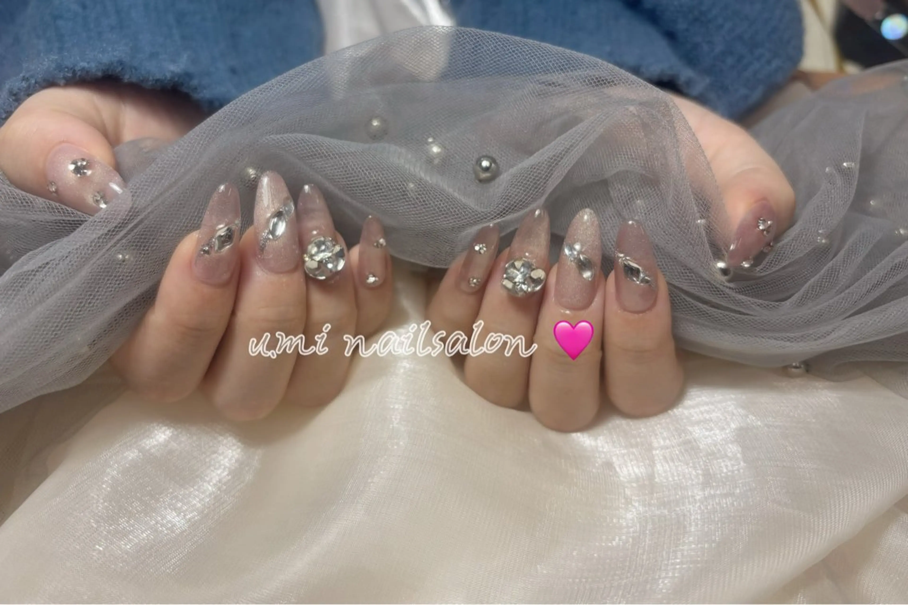 ネイル 長さ出し U·Mi nail salon所属・U·MI 長さ出し専門店のネイルデザイン