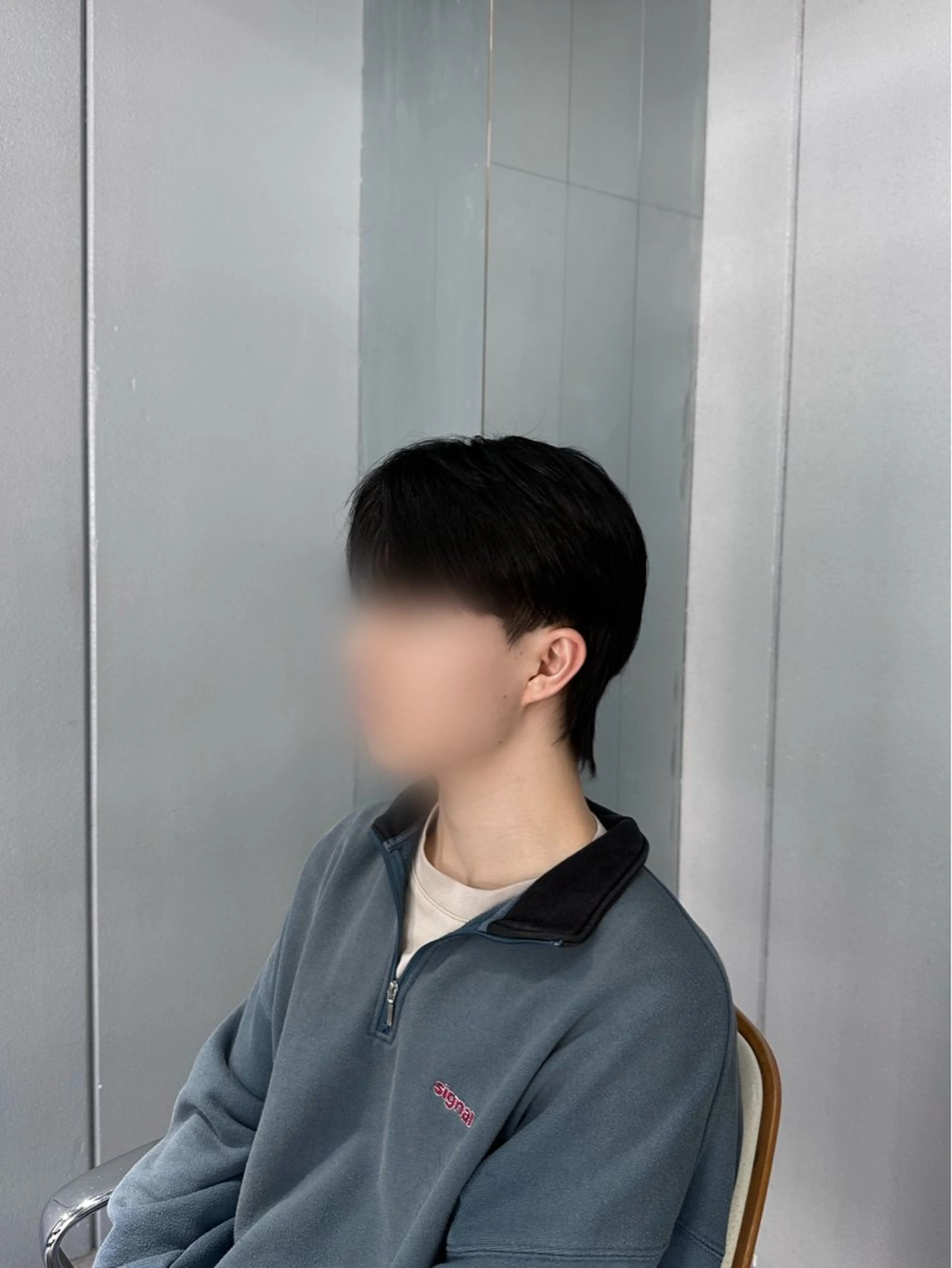 メンズ ダウンパーマ メンズ韓国風 メンズパーマ カット 梅田/パーマ/ 韓国メンズヘア/ハタのヘアスタイル