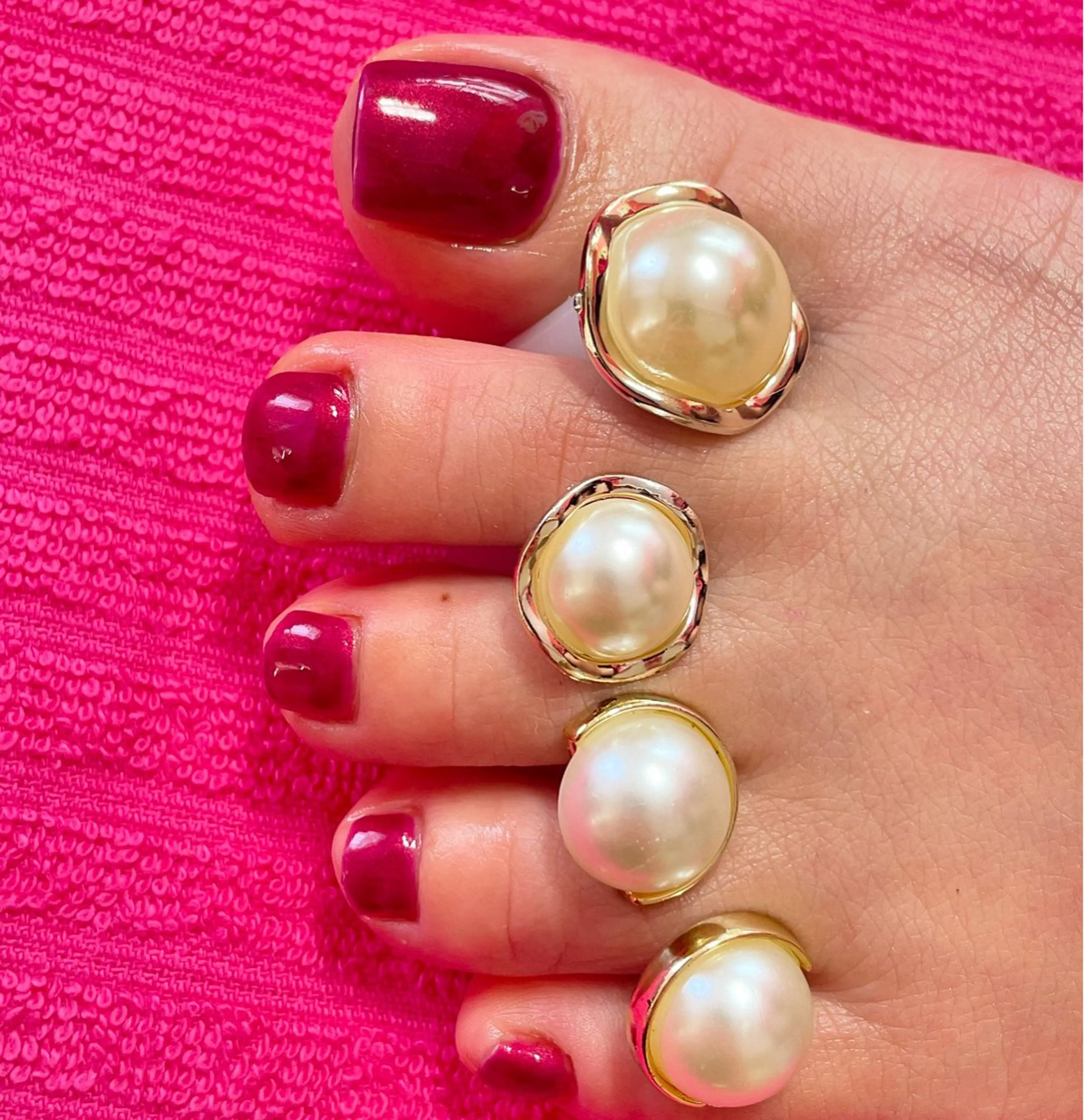 ネイル フットネイル かかと角質ケア opal所属・樫村 美波のネイルデザイン