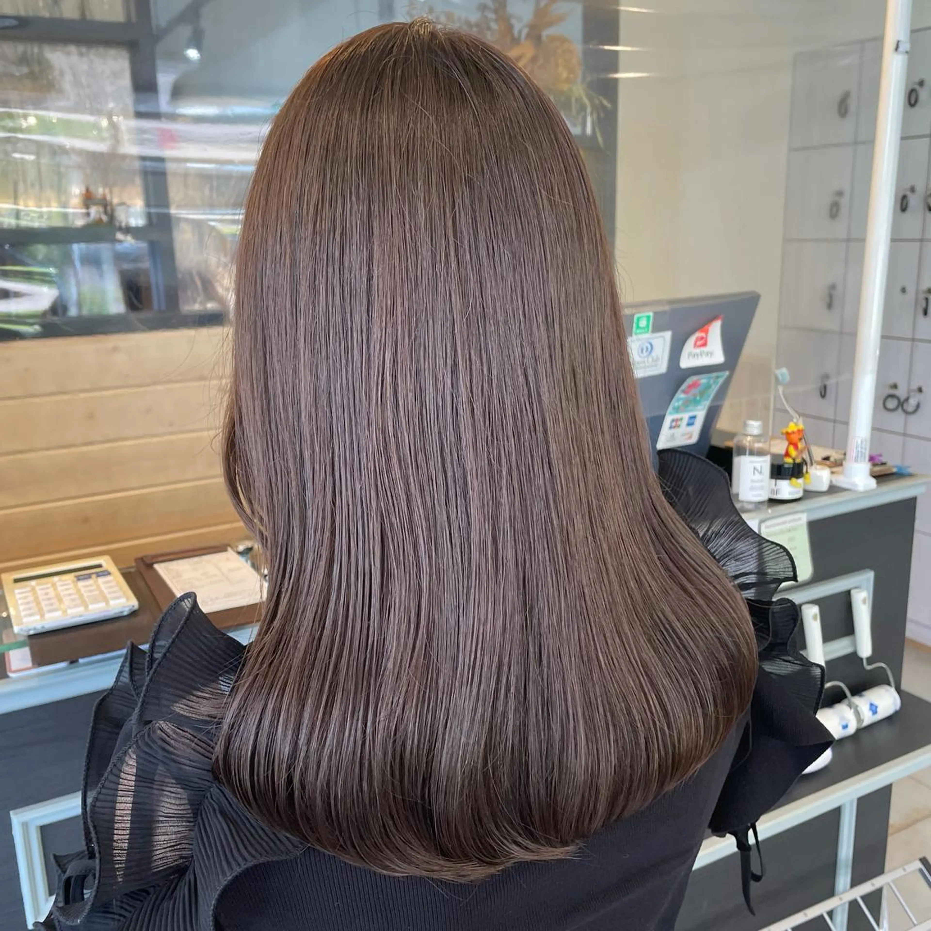 ロング カラー スナコザワ レナのヘアスタイル