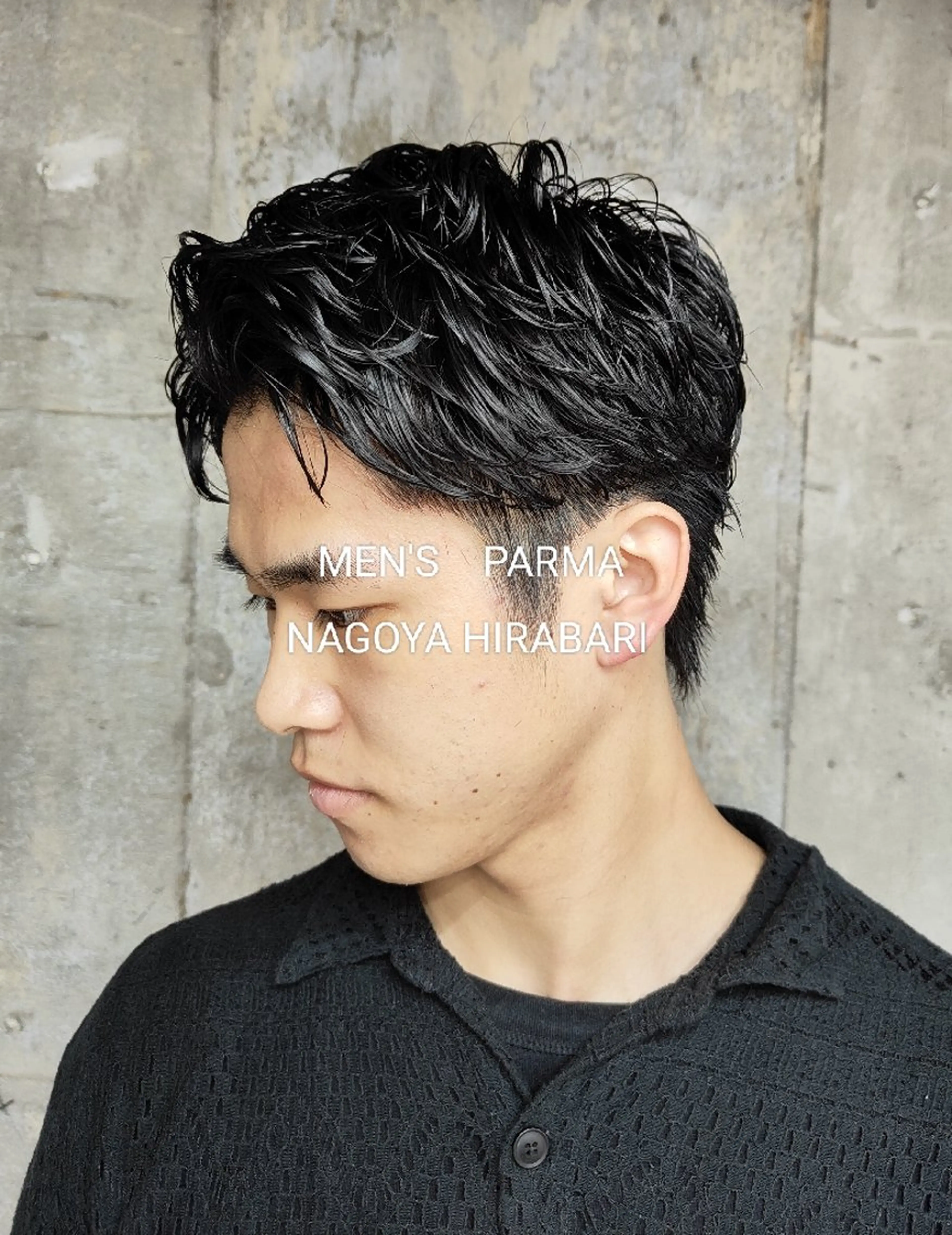 【初回】メンズカット+ニュアンス/フェザー/シャドウパーマ+トリートメントの写真