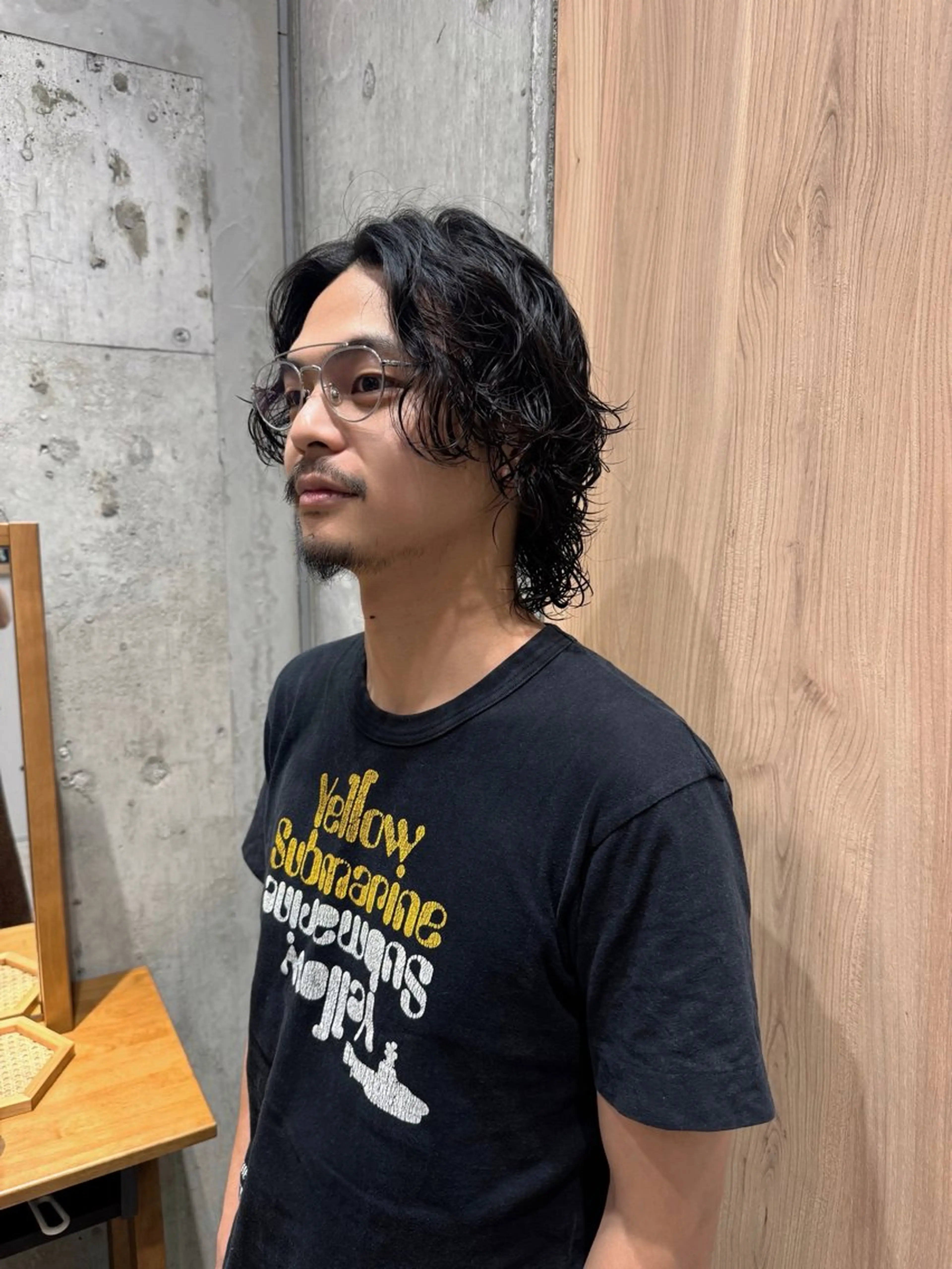 ミディアム カラー パーマ ヘアアレンジ メンズ ANBRERA　中目黒所属・mina ☺︎ 中目黒 中野のヘアスタイル