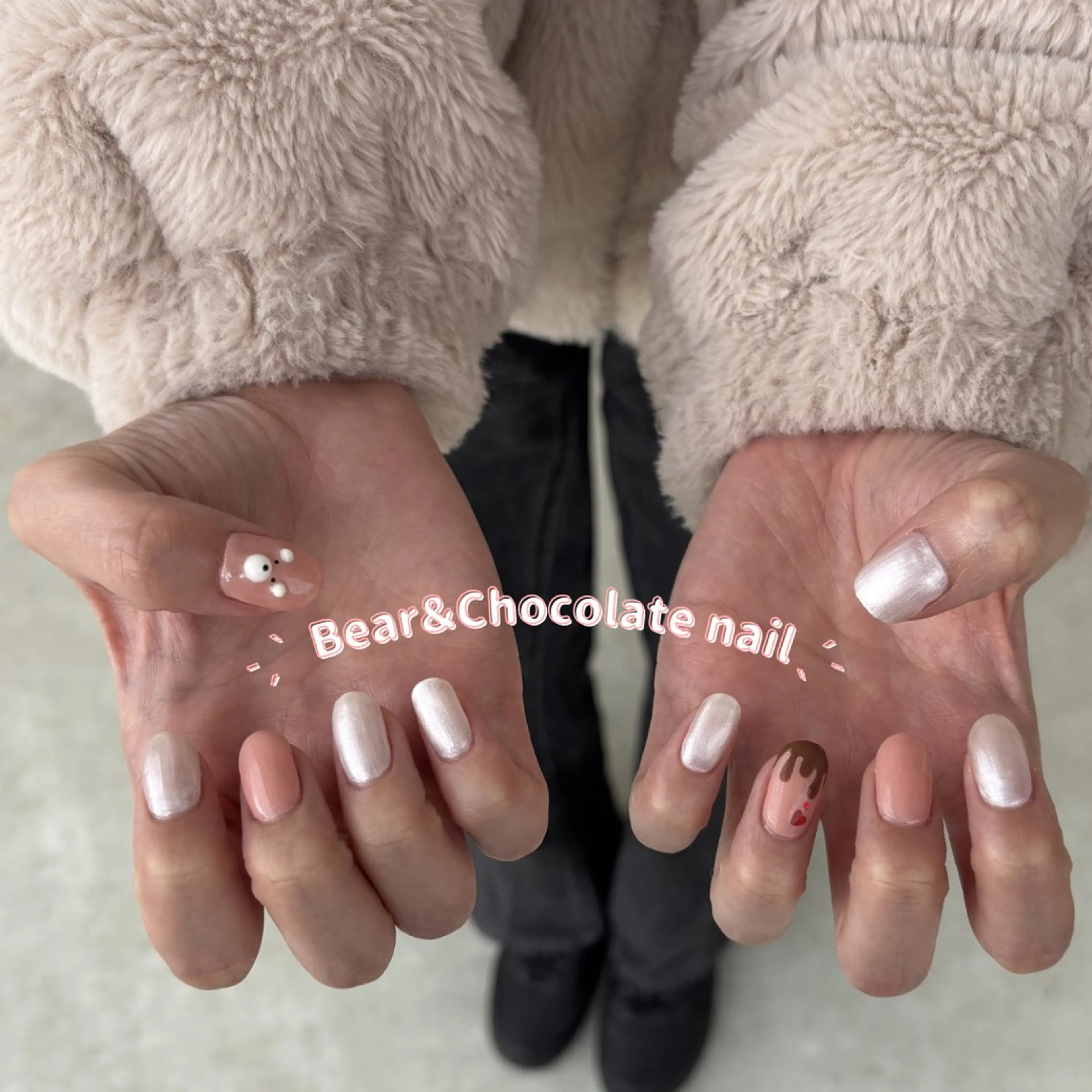 ネイル アートネイル フレンチネイル ワンカラーネイル セプトアカデミー 西川のネイルデザイン