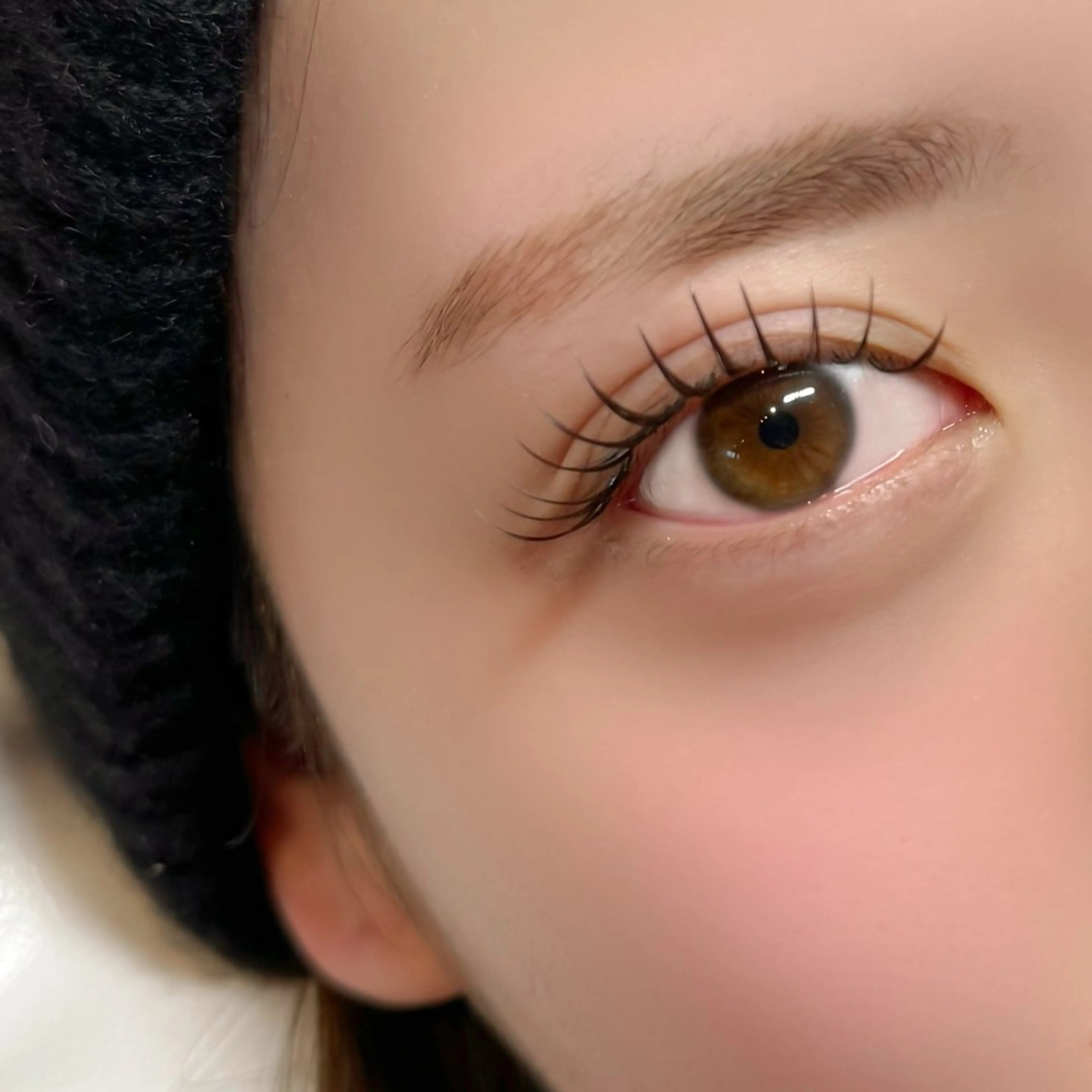 マツエク・マツパ カラーマツエク フラットラッシュ マツエク サロン・ド・エクラ所属・ASUKA :LED専門店のマツエク・マツパデザイン