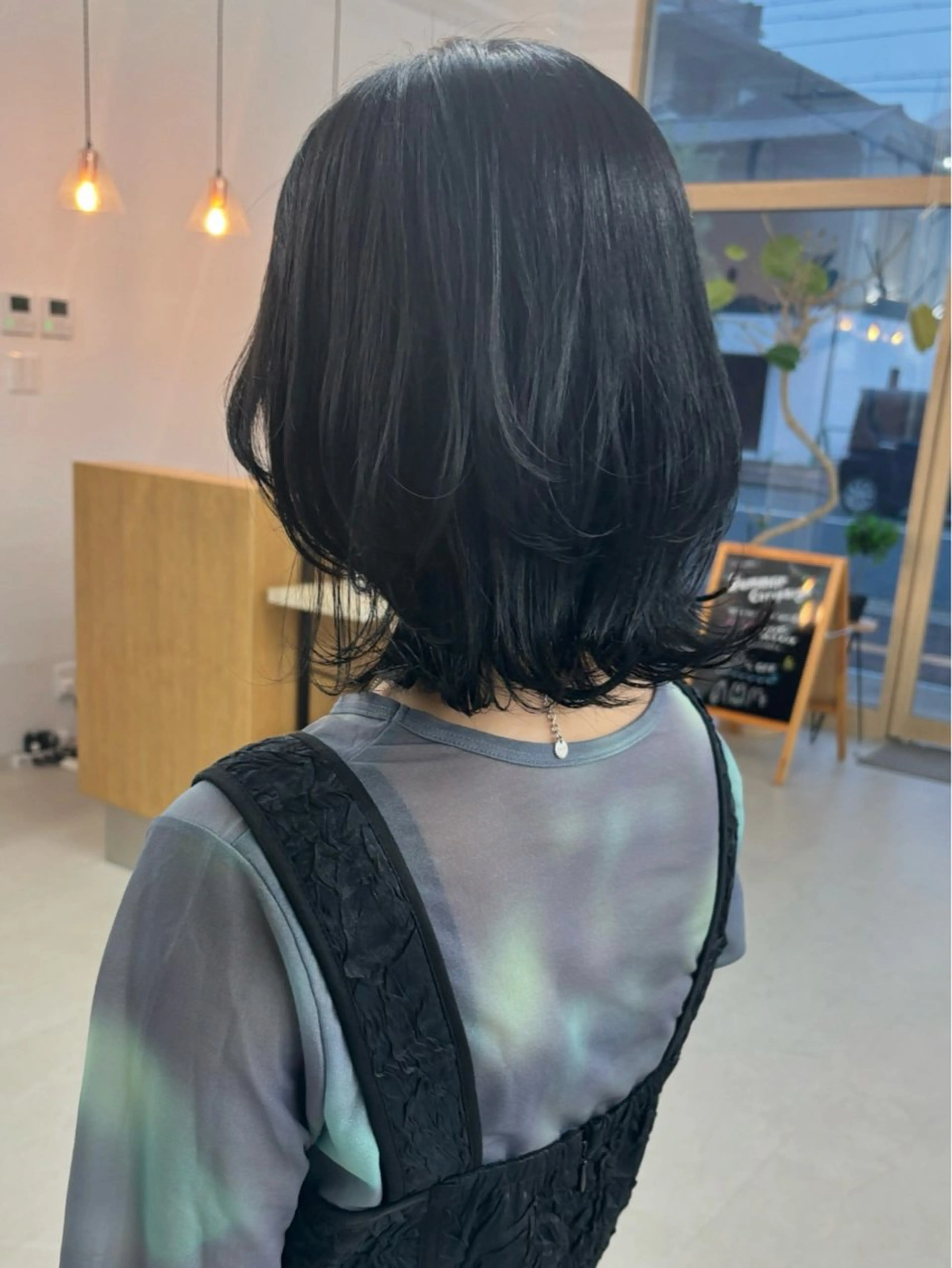 ミディアム レイヤーカット 外ハネヘア mm所属・mm‪ ♡ yukaのヘアスタイル