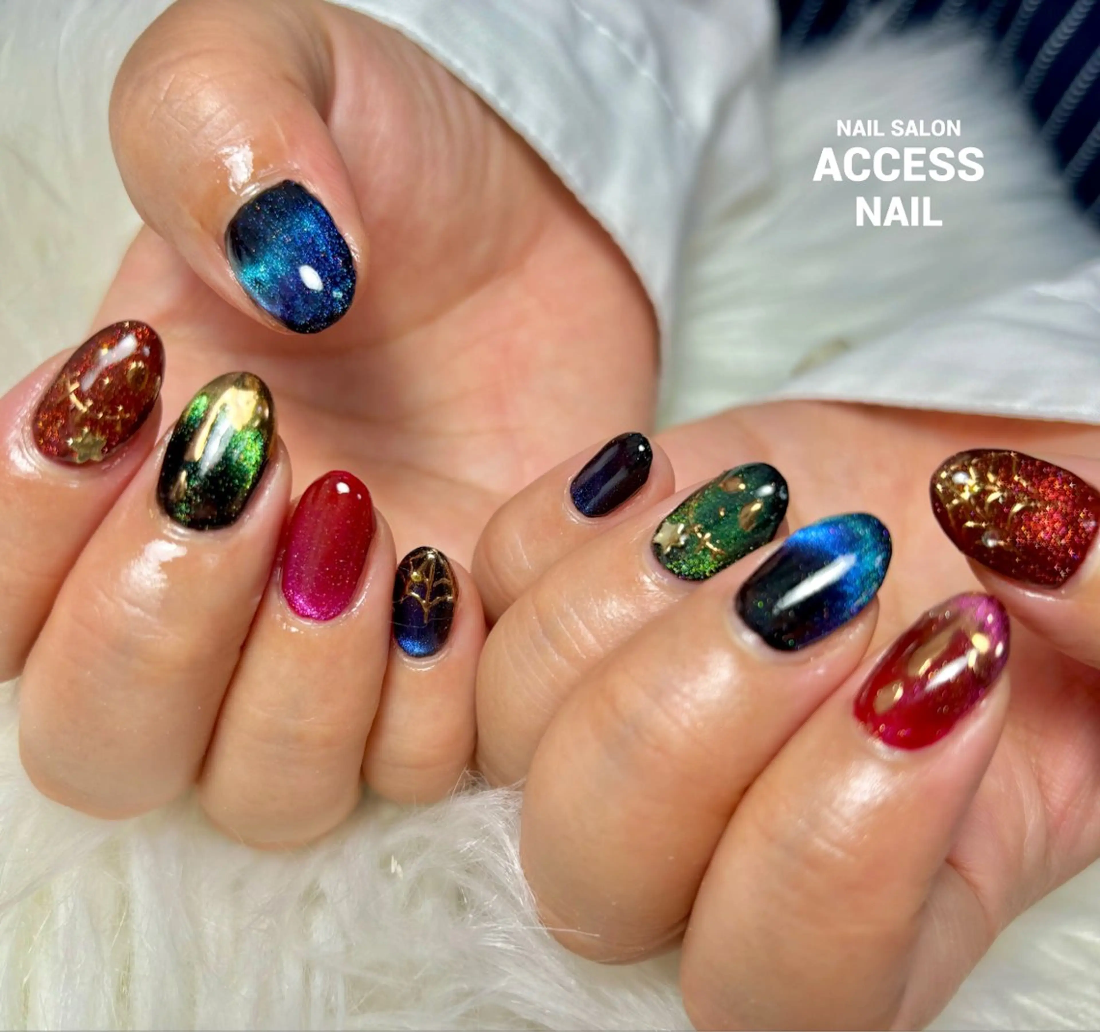 ネイル access nailのネイルデザイン