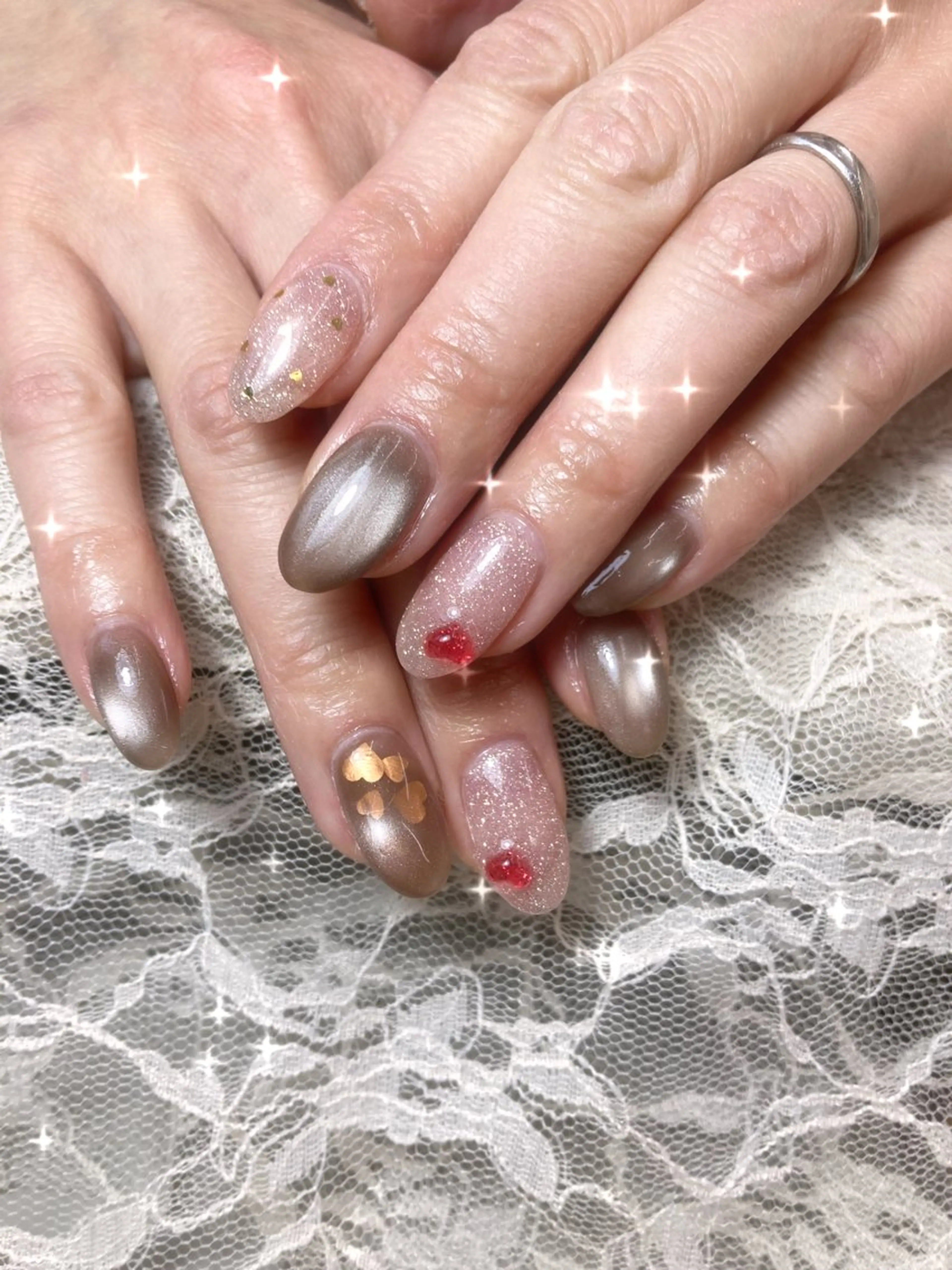 ネイル ハンドネイル nail atelier new moon所属・デザイン可愛いサロン new moonのネイルデザイン