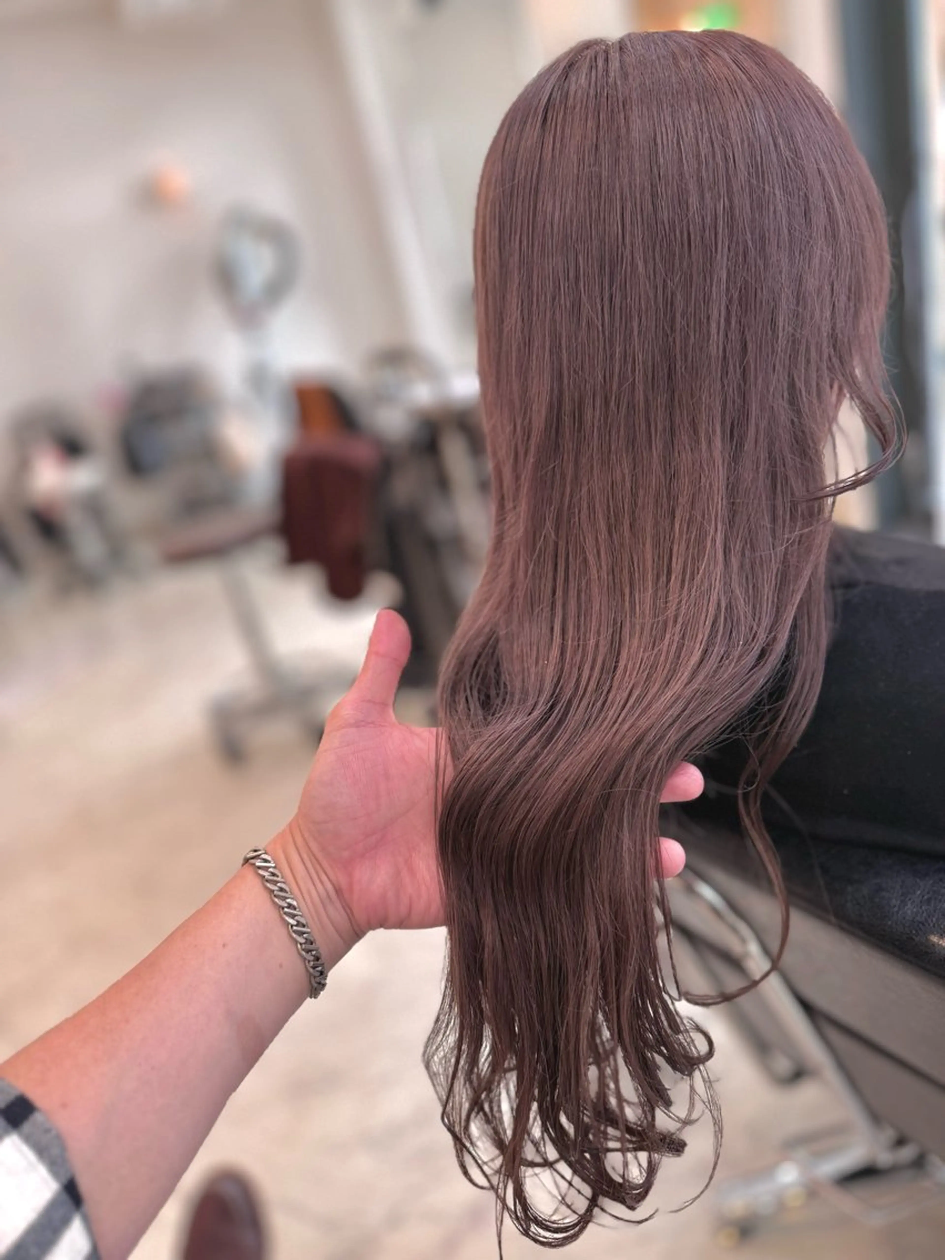 🎁50%off🎁18時以降&初回限定🎁ダブルカラー(ケアブリーチ)＋超音波アイロンプラチナトリートメントの写真