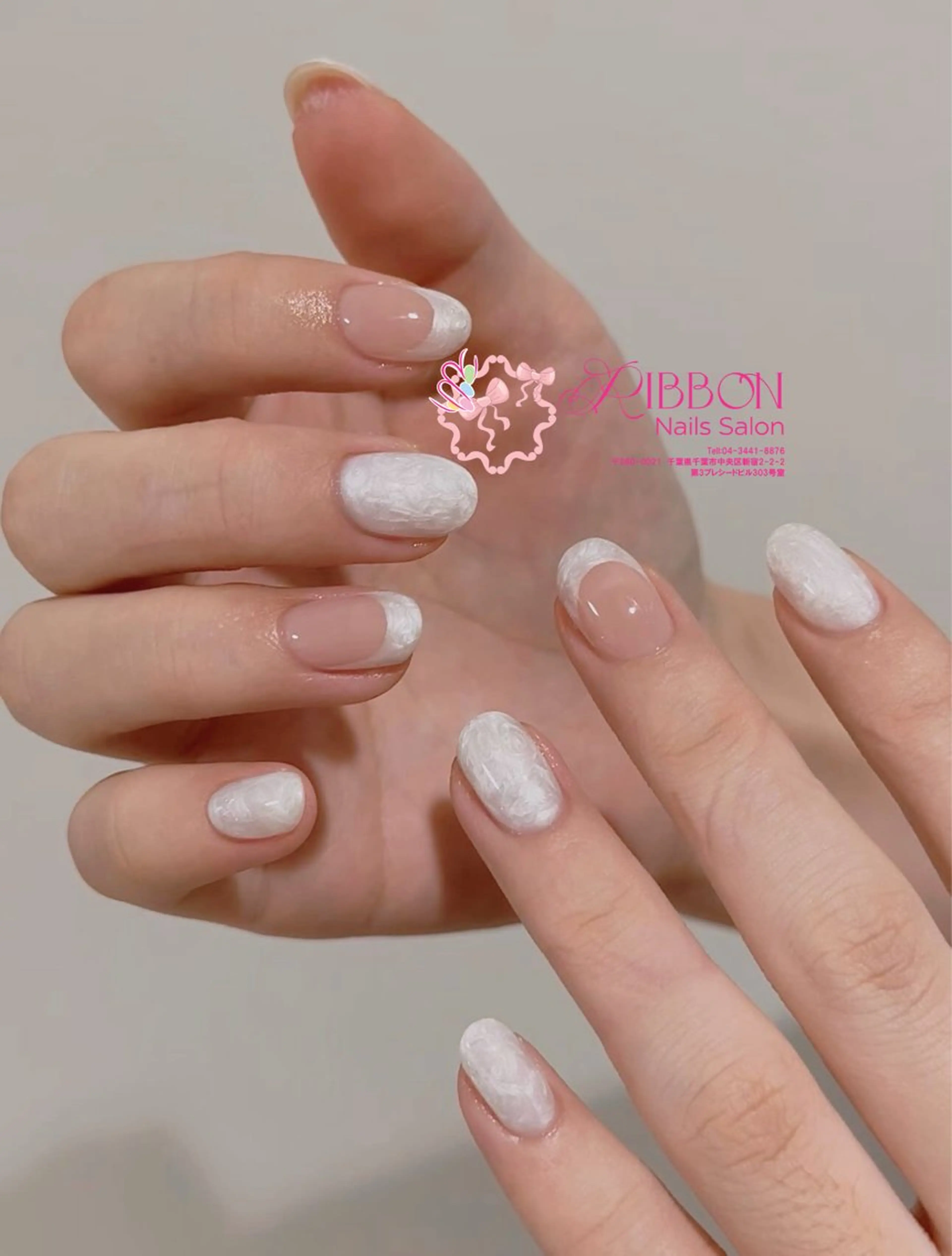 ネイル チークネイル フットネイル フレンチネイル グラデーション 韓国ネイル Ribbonnail salonのネイルデザイン