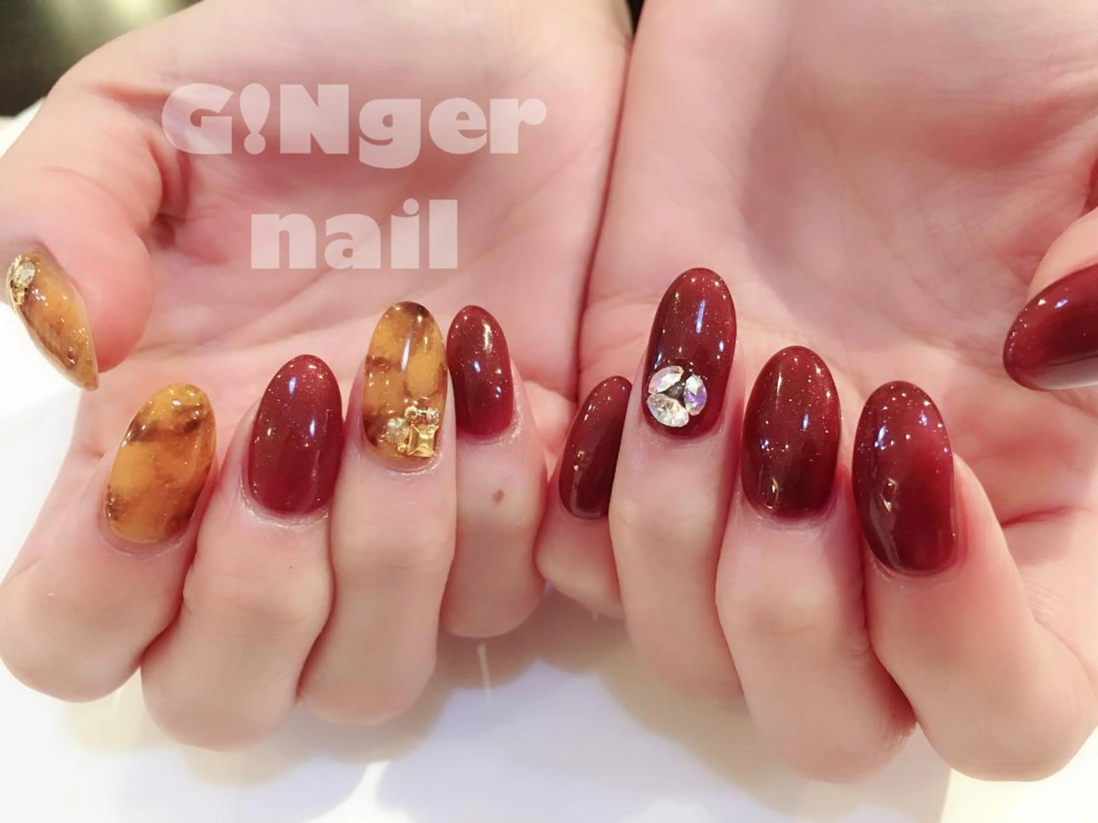 ネイル ハンドネイル ハンドケア GINGER NAIL所属・代々木 GINGERNAILのネイルデザイン