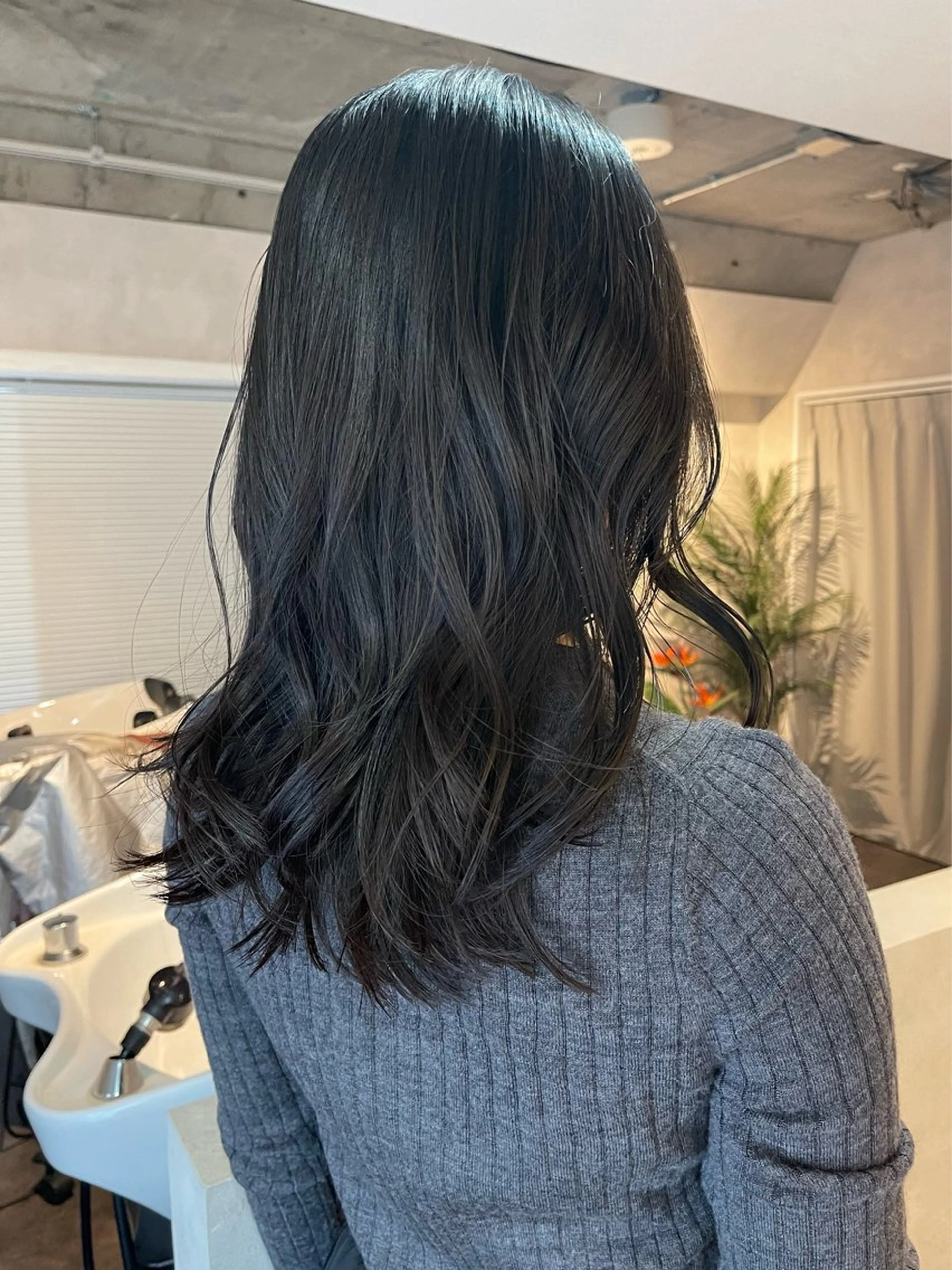 セミロング パーマ カット パーマ トリートメント hair design SUN room【サンルーム渋谷】所属・レイヤーボブ/渋谷 /メンズyuinaのヘアスタイル