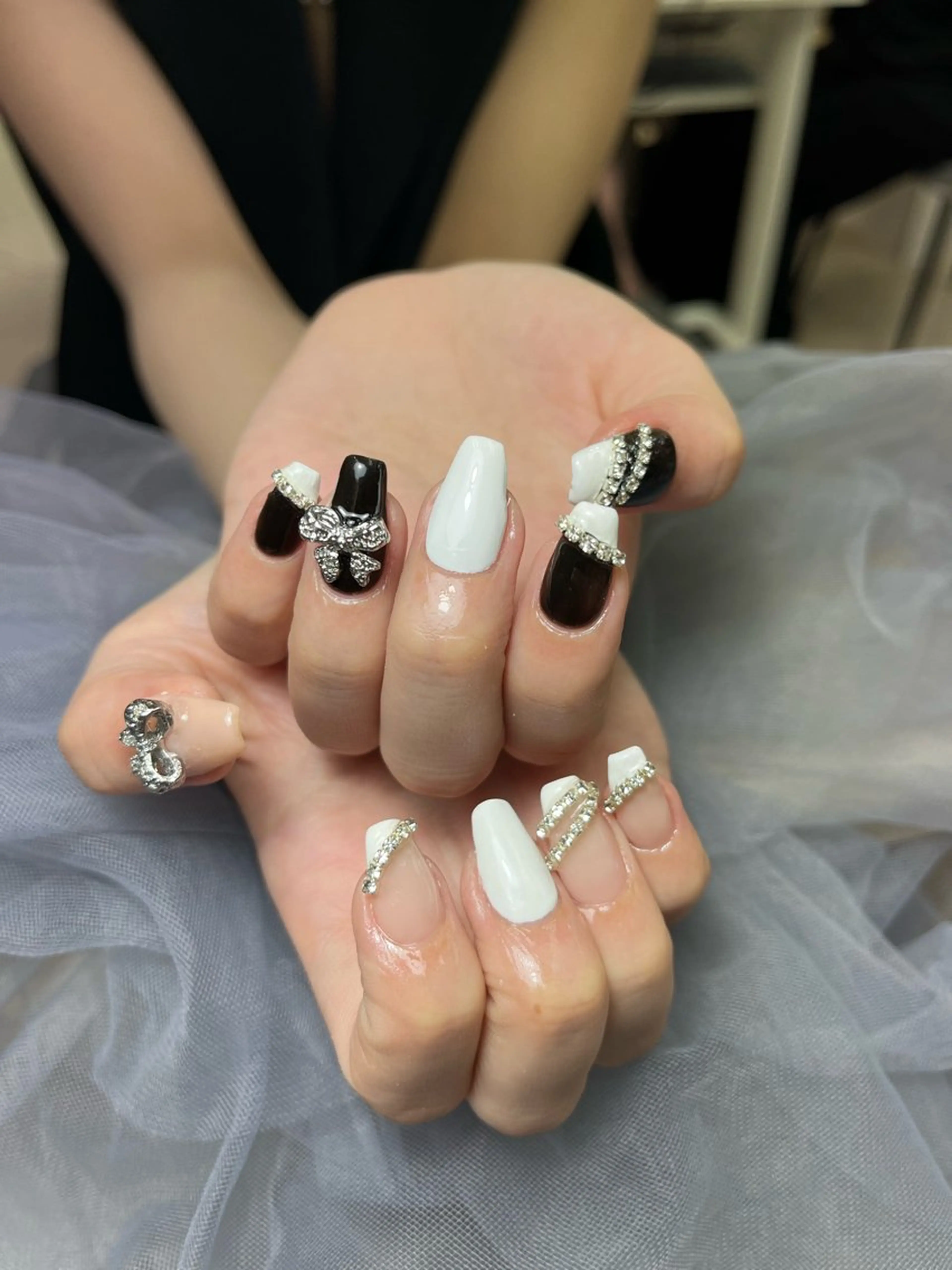 ネイル フレンチネイル 持ち込み ToliyDeliy Nail Salonのネイルデザイン