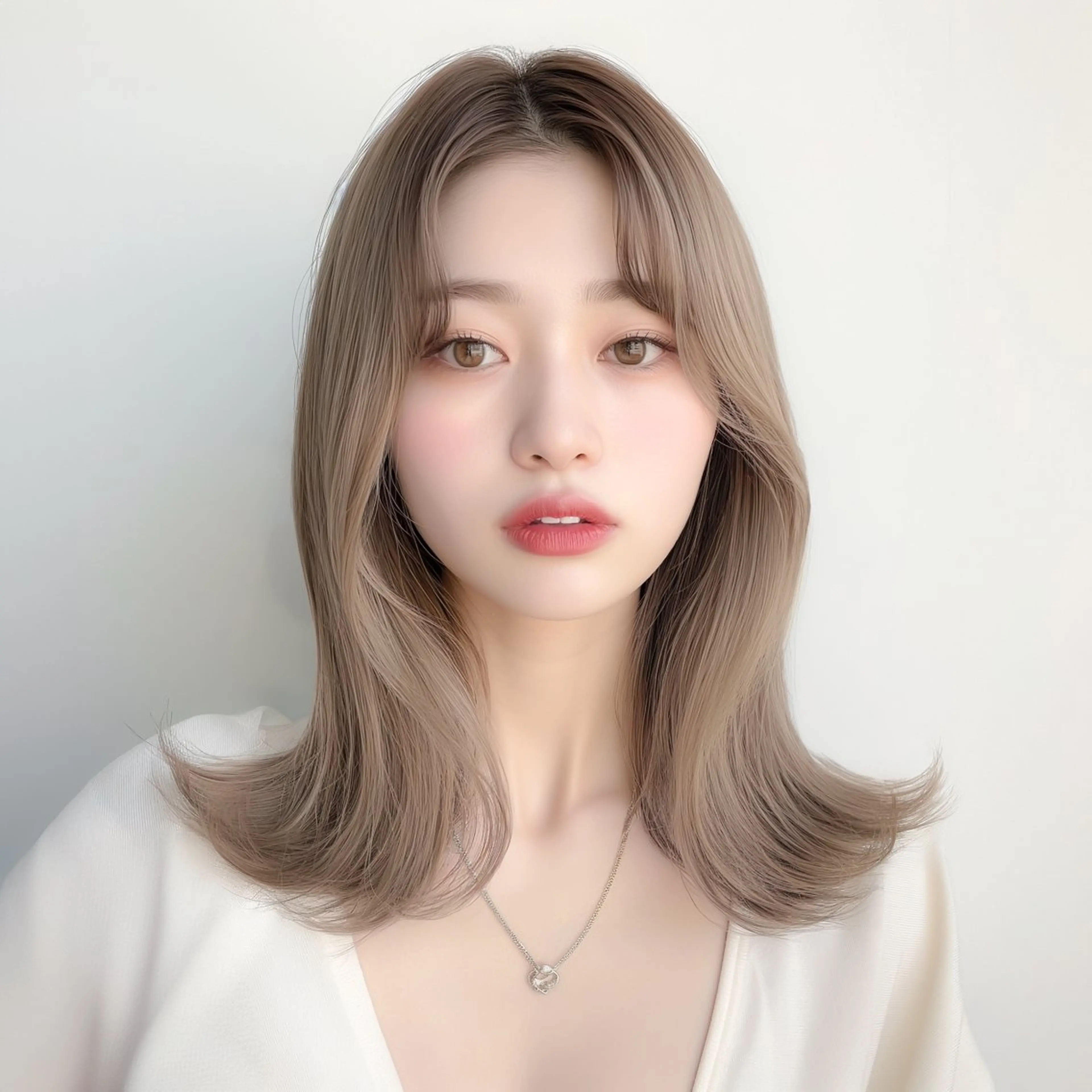 ミディアム カラー Telasu所属・gata gataのヘアスタイル