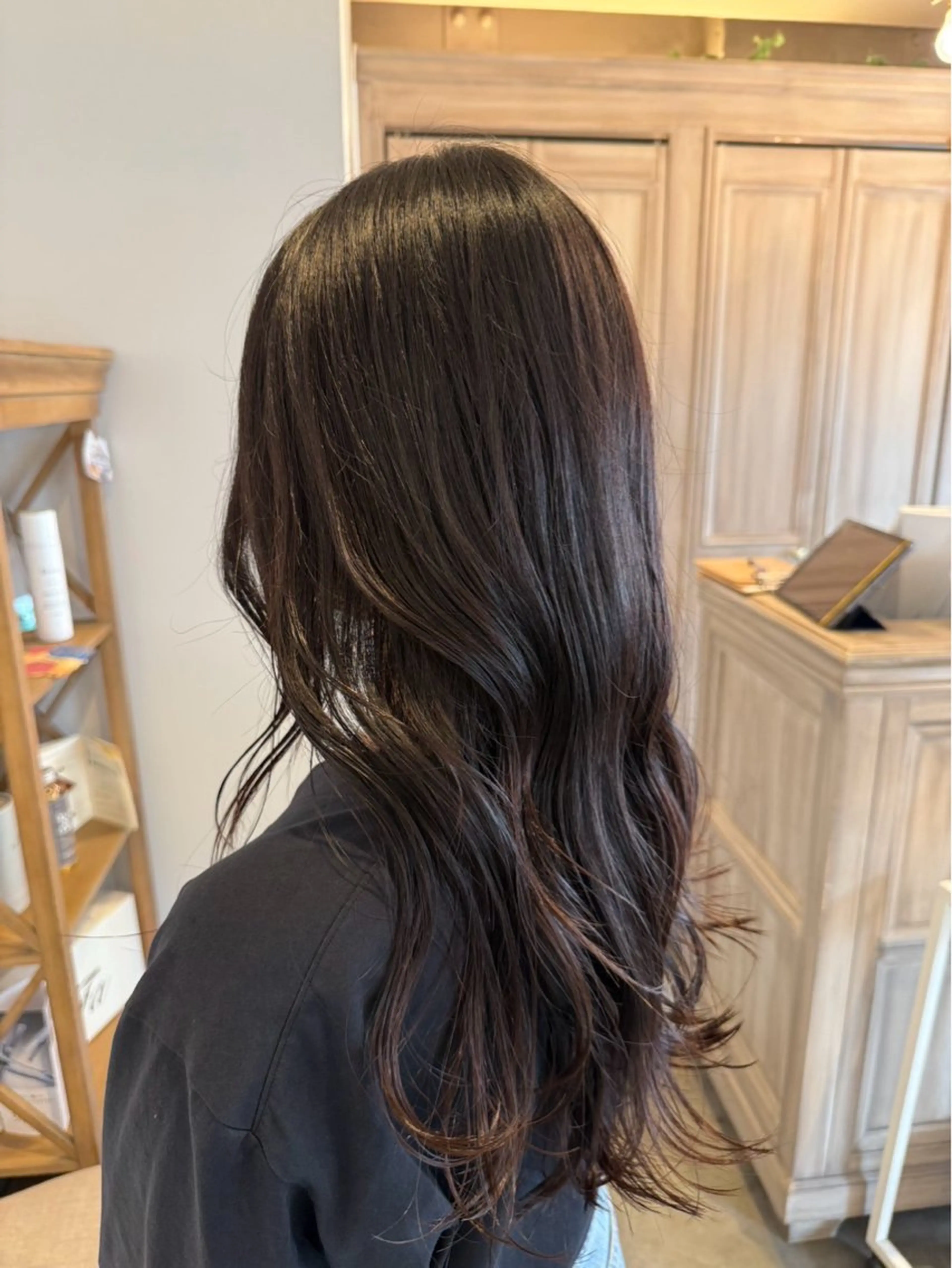 似合わせカット+艶カラー+保湿TR❣️【ご新規様限定🍃】🌿ミニモ限定価格🌿の写真