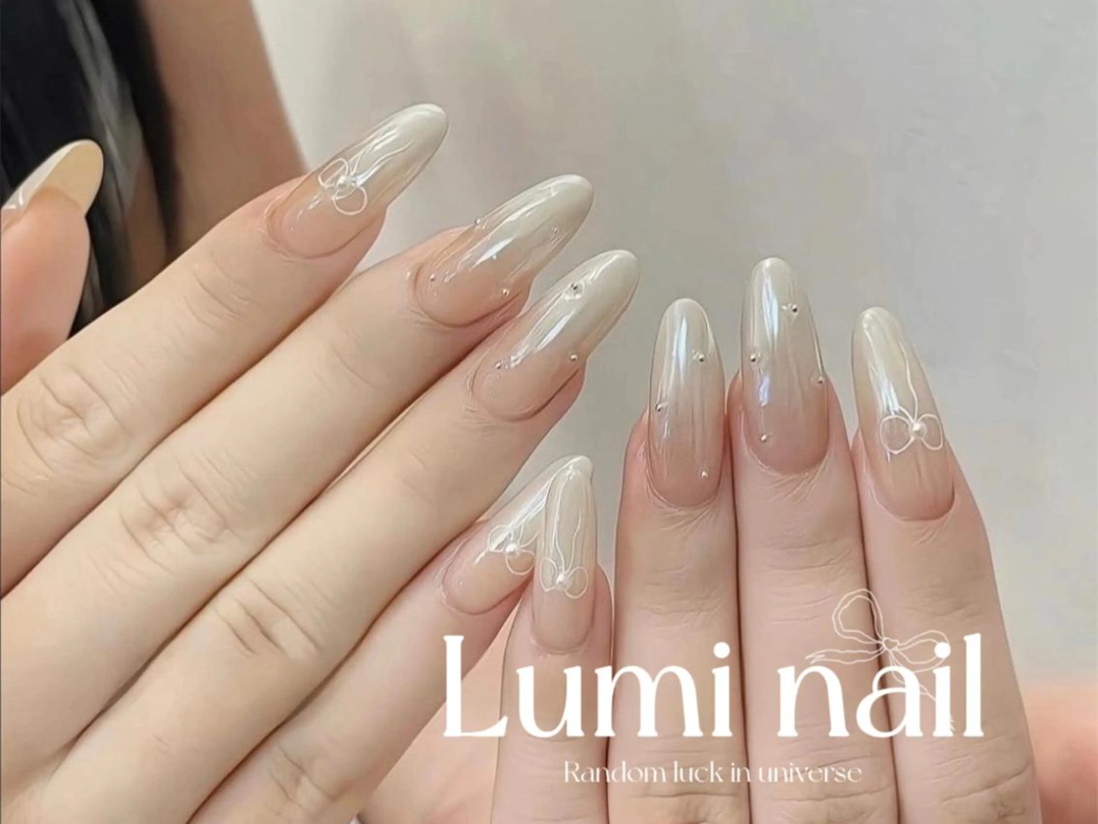 ネイル ツイードネイル 冬ネイル クリスマス 神崎 理沙のネイルデザイン