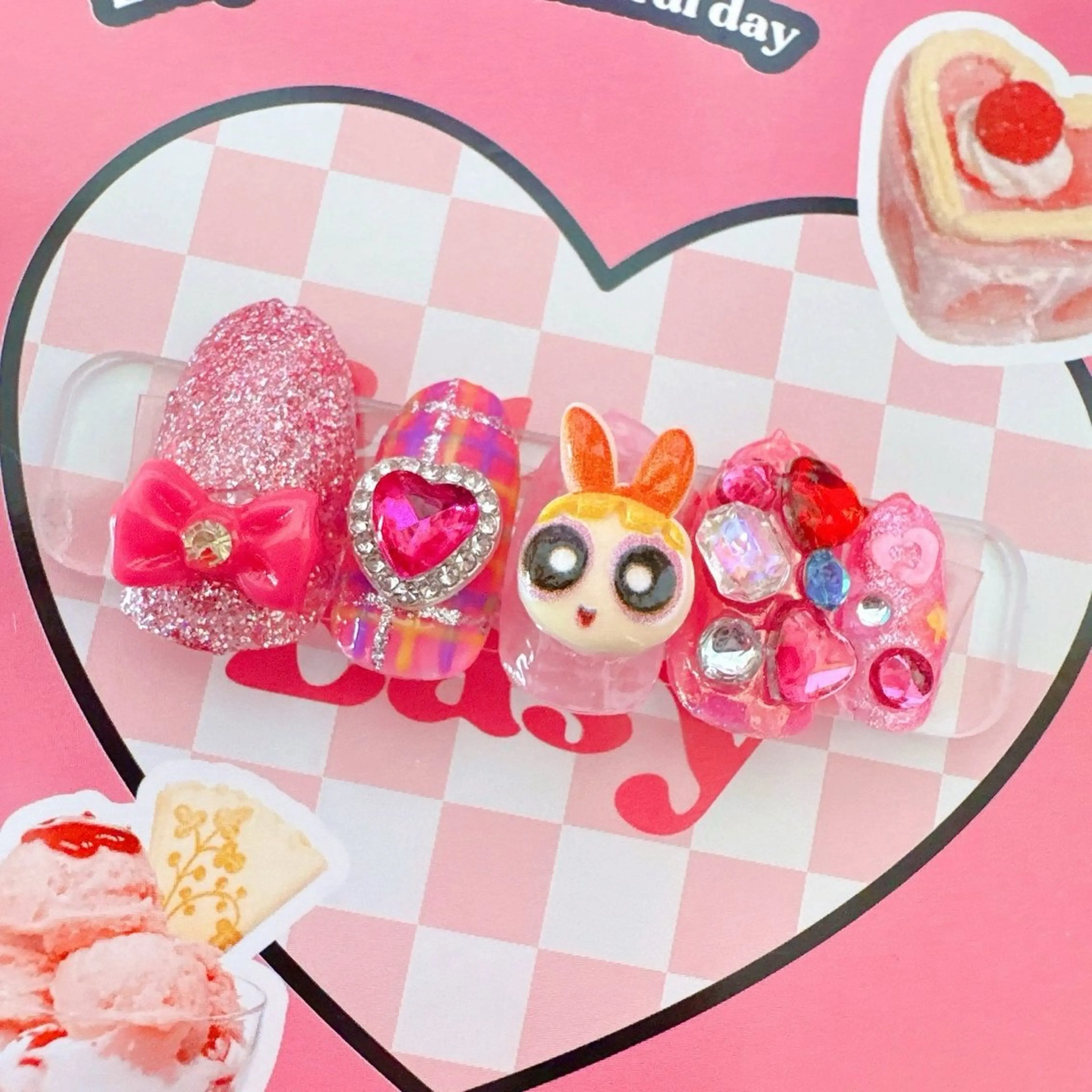 ネイル ハンドネイル MignonReve ♡EIMI🌈のネイルデザイン