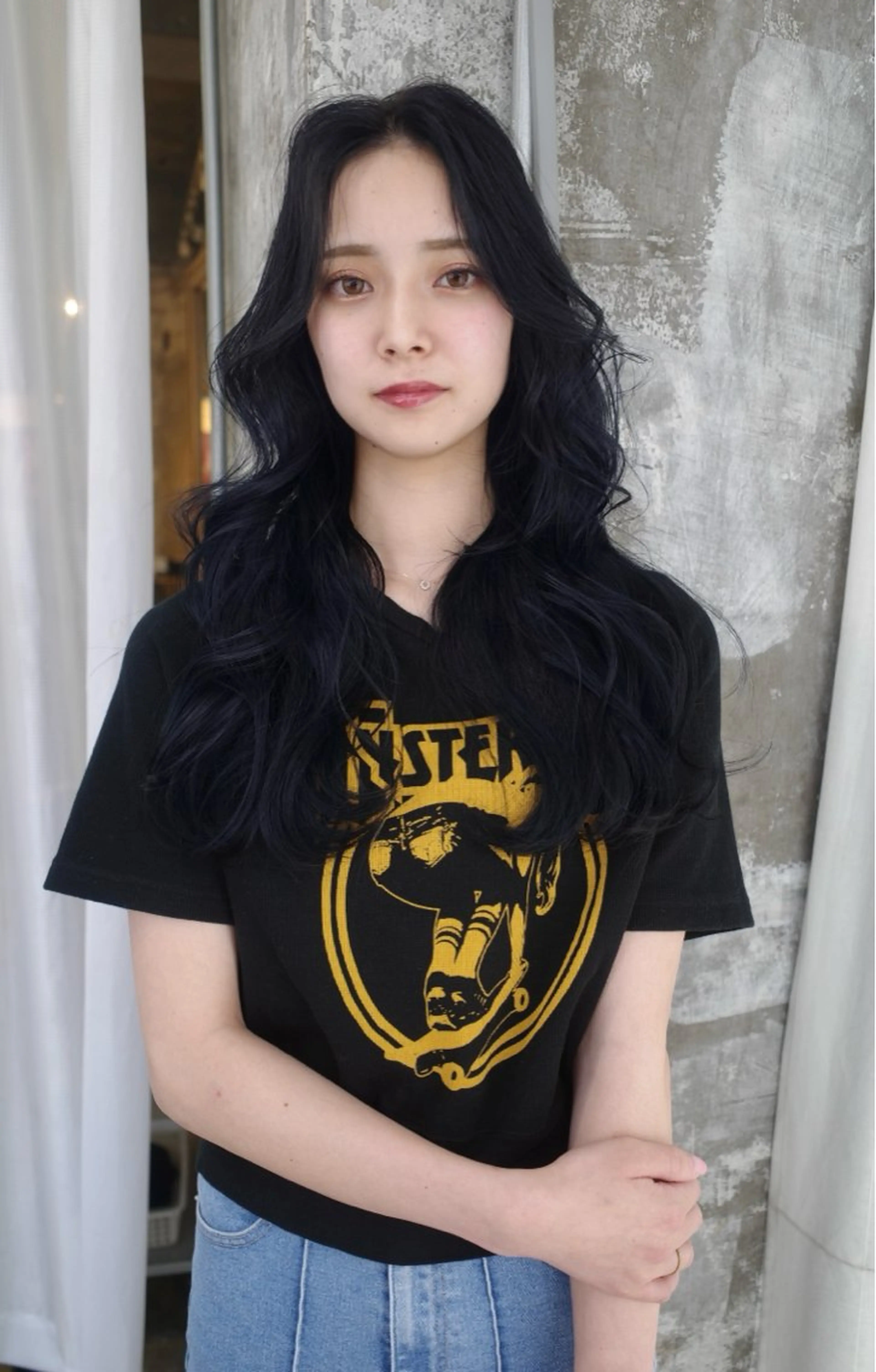 ロング ヘアカラー pia koudaiのヘアスタイル