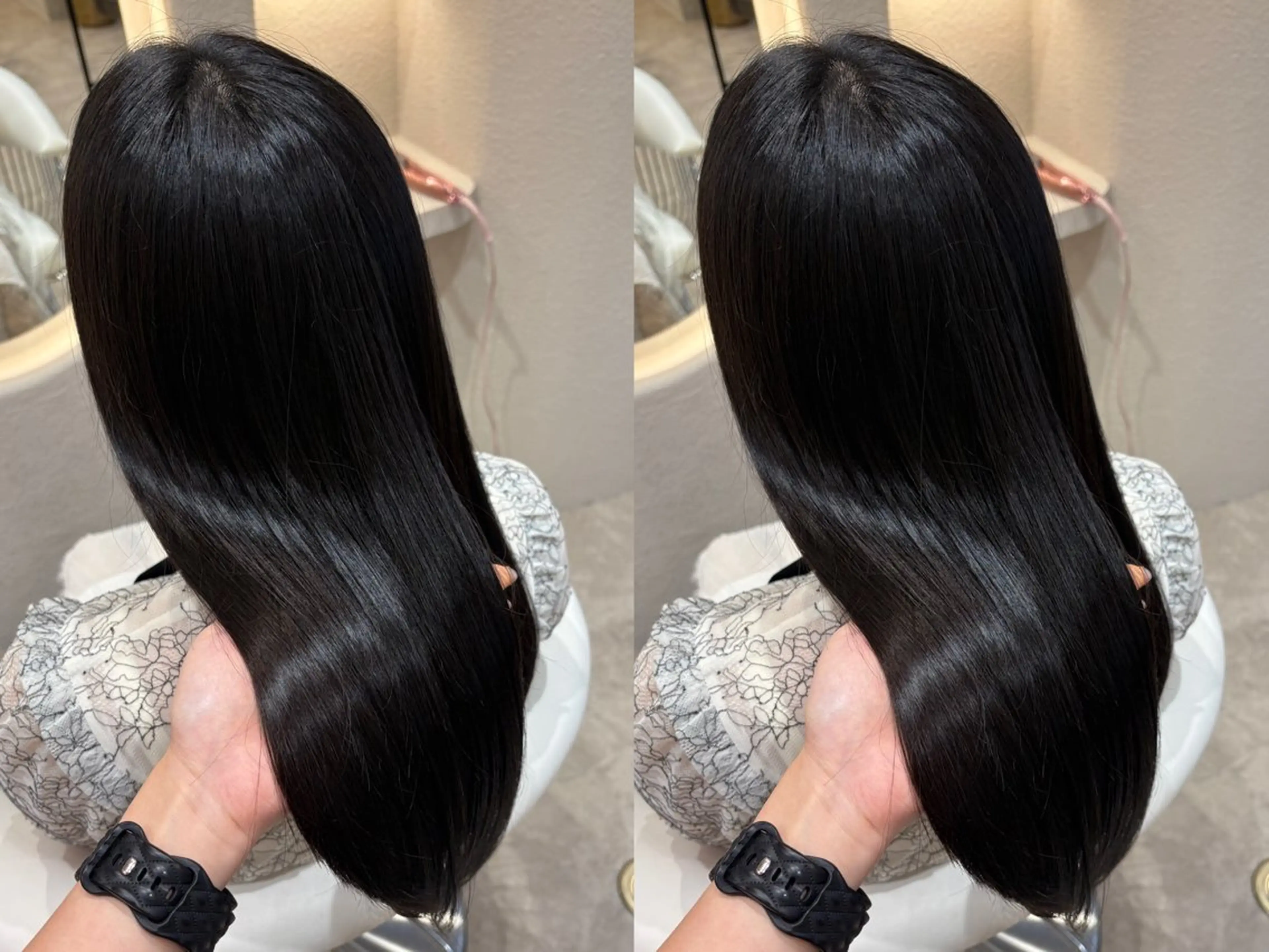 【色持ち・ダメージレス重視の方👀】🩷特許取得イノアカラー+持続型内部補修トリートメント付き🩷の写真