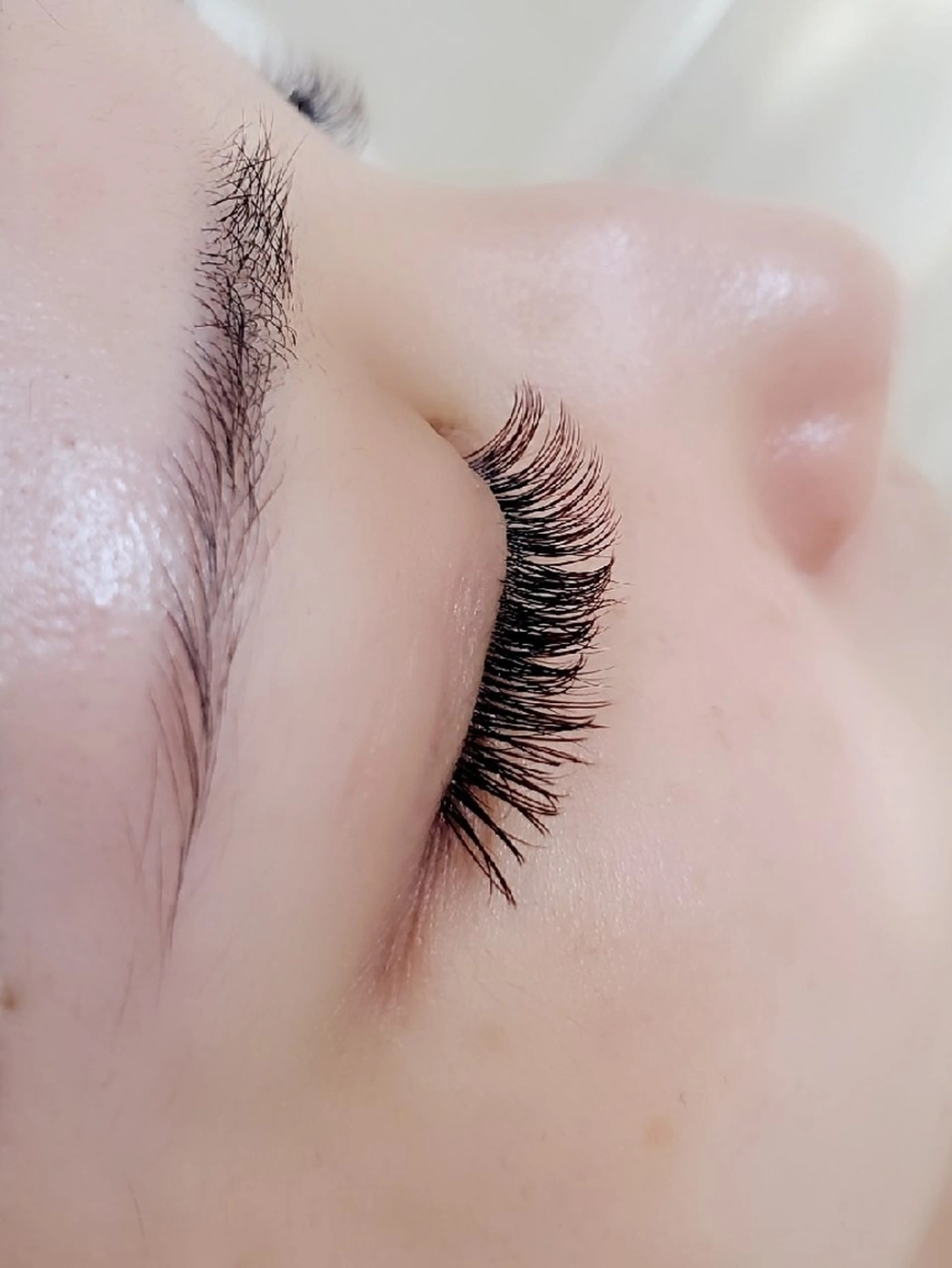 マツエク・マツパ カラーマツエク フラットラッシュ Ｍ salon アイラッシュのマツエク・マツパデザイン