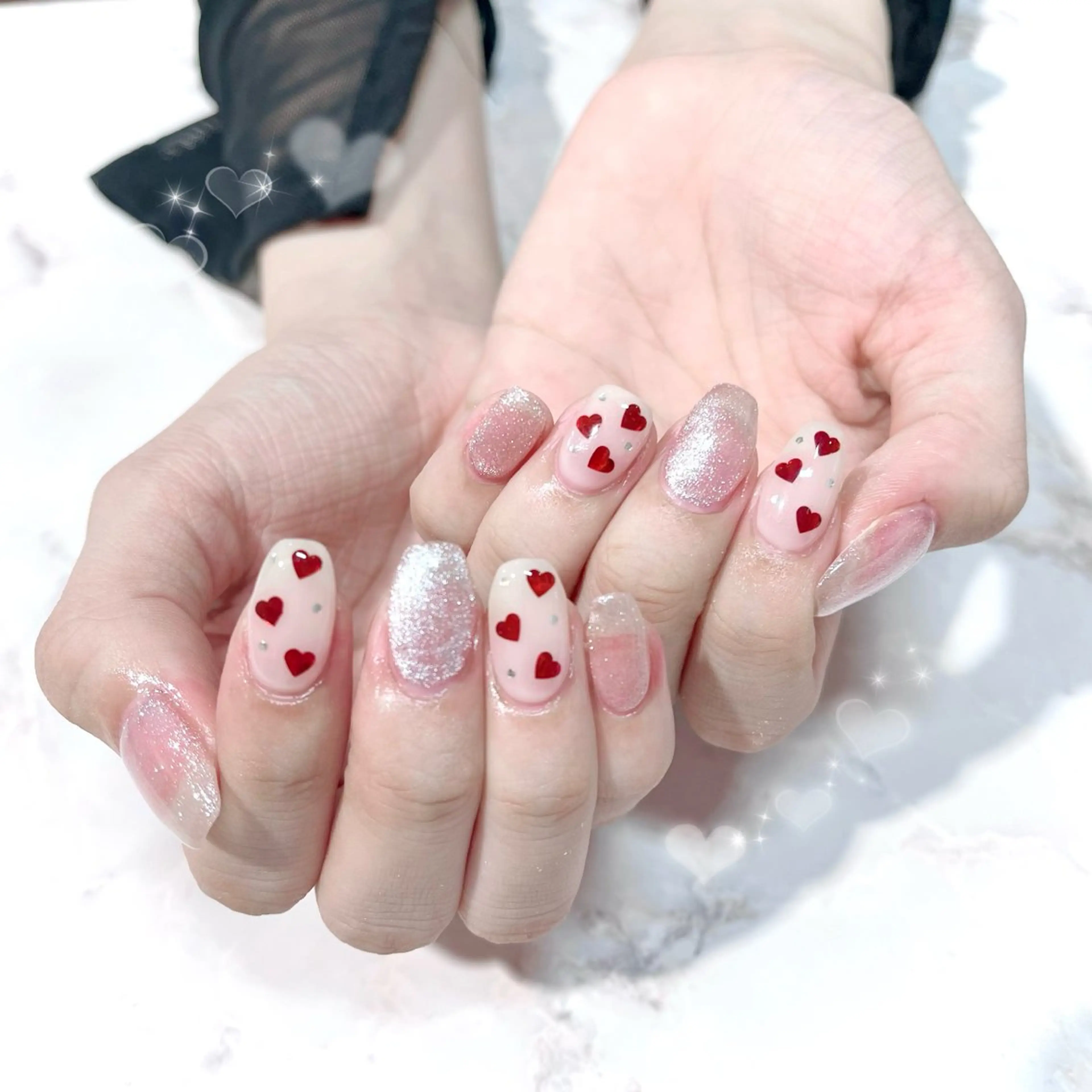 ネイル ハンドネイル 川村 優奈𝜗𝜚のネイルデザイン