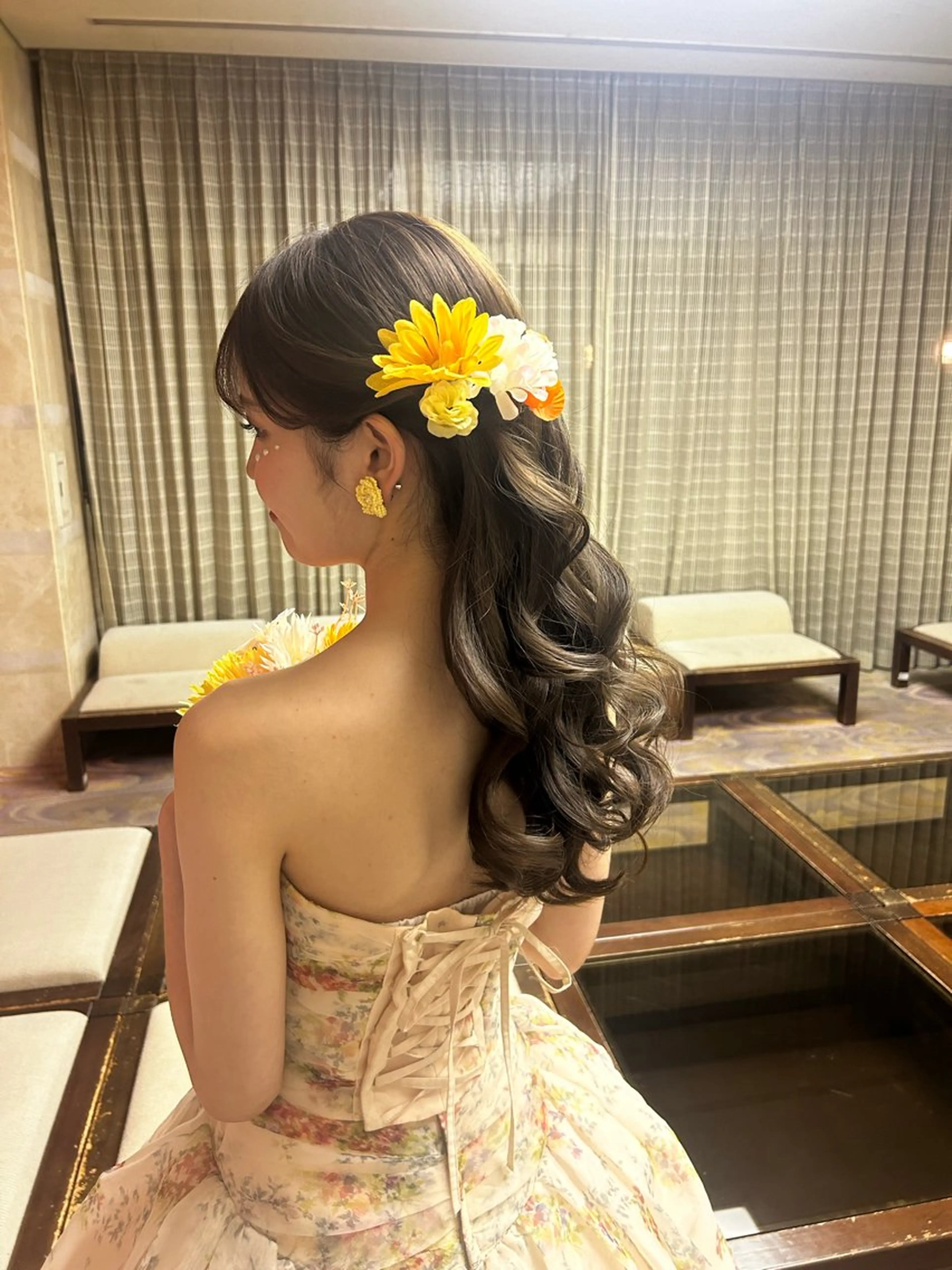 ヘアアレンジ ヘアセット 伊藤 萌加のヘアスタイル