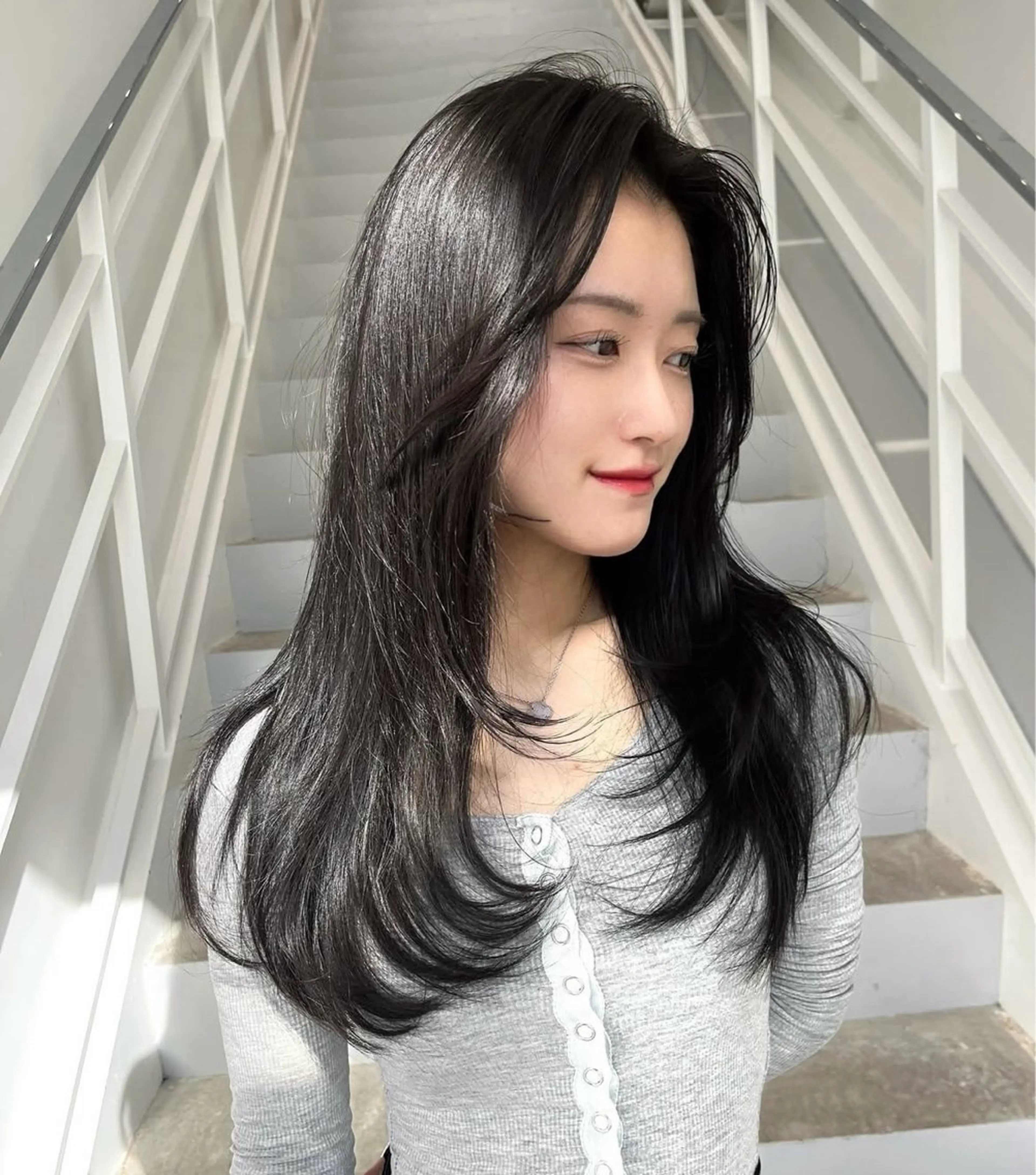 ロング カラー 韓国ヘア/髪質改善 TAKAHIROのヘアスタイル