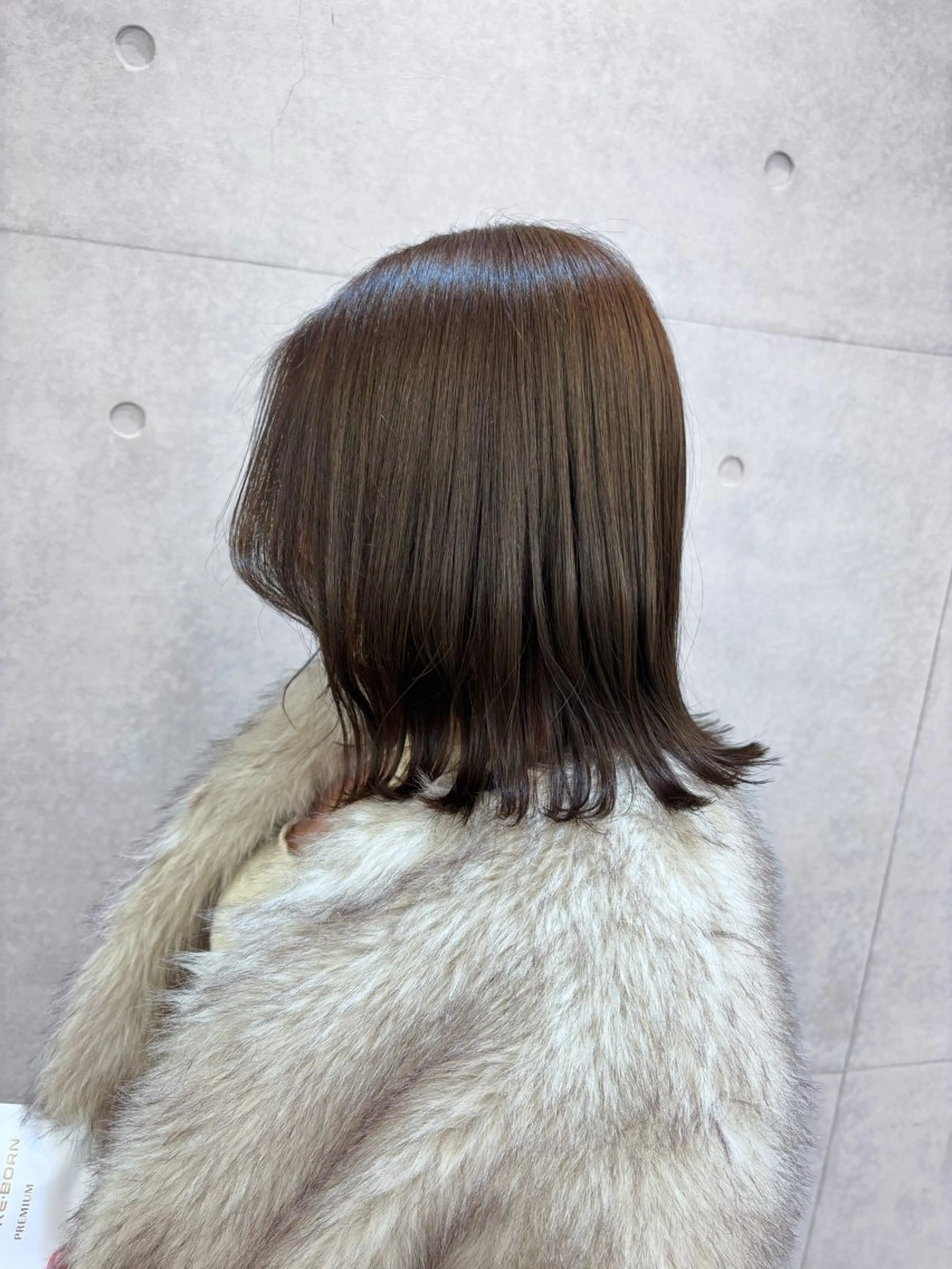 ミディアム レイヤーカット ヘアカラー 中野 まな /elto四条烏丸店のヘアスタイル