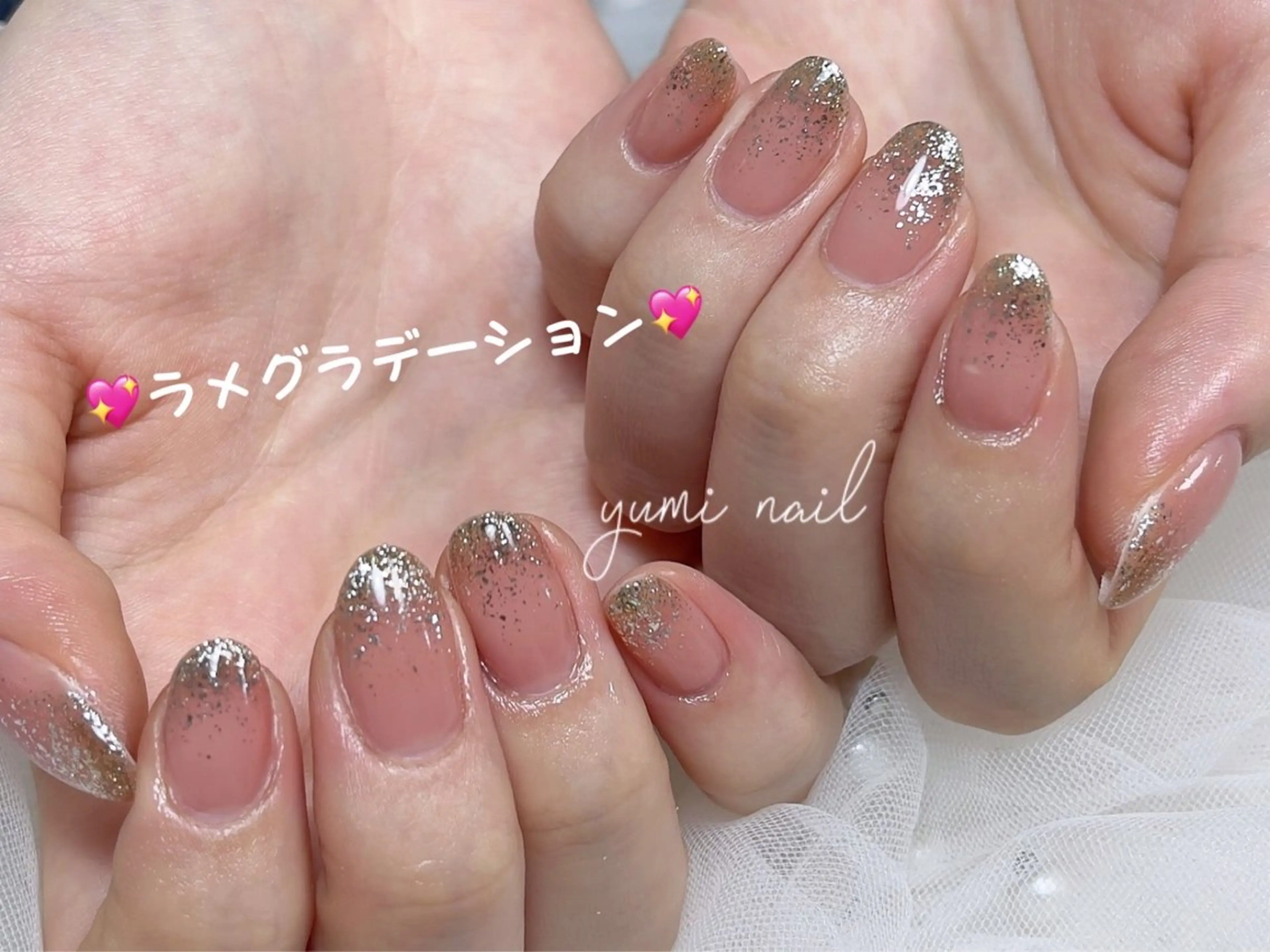 ネイル 𝐲𝐮𝐦𝐢🎀 長さ出しデザイン専門のネイルデザイン