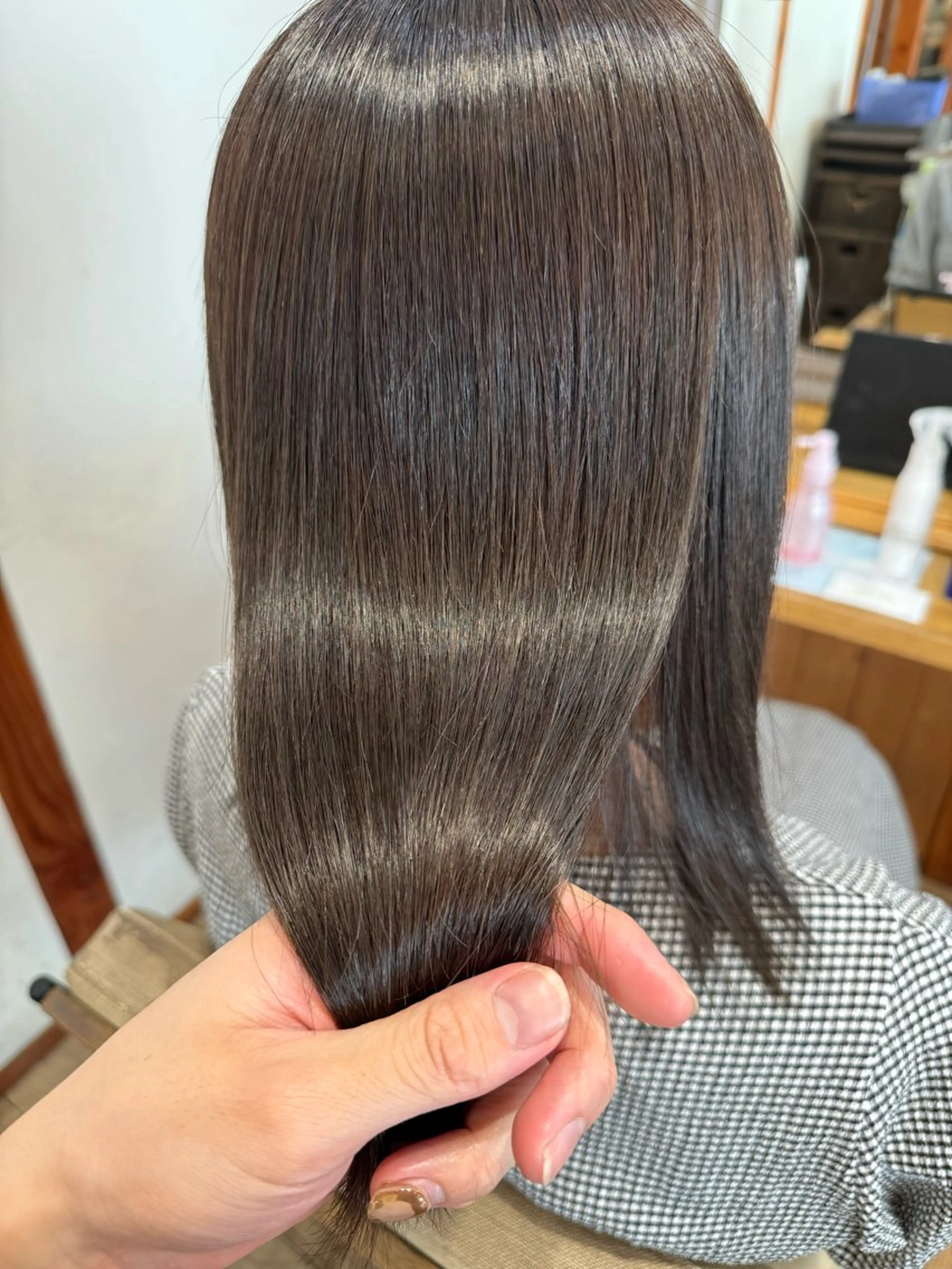 ミディアム 縮毛矯正 トリートメント 【髪質改善美容師】 KAITOのヘアスタイル