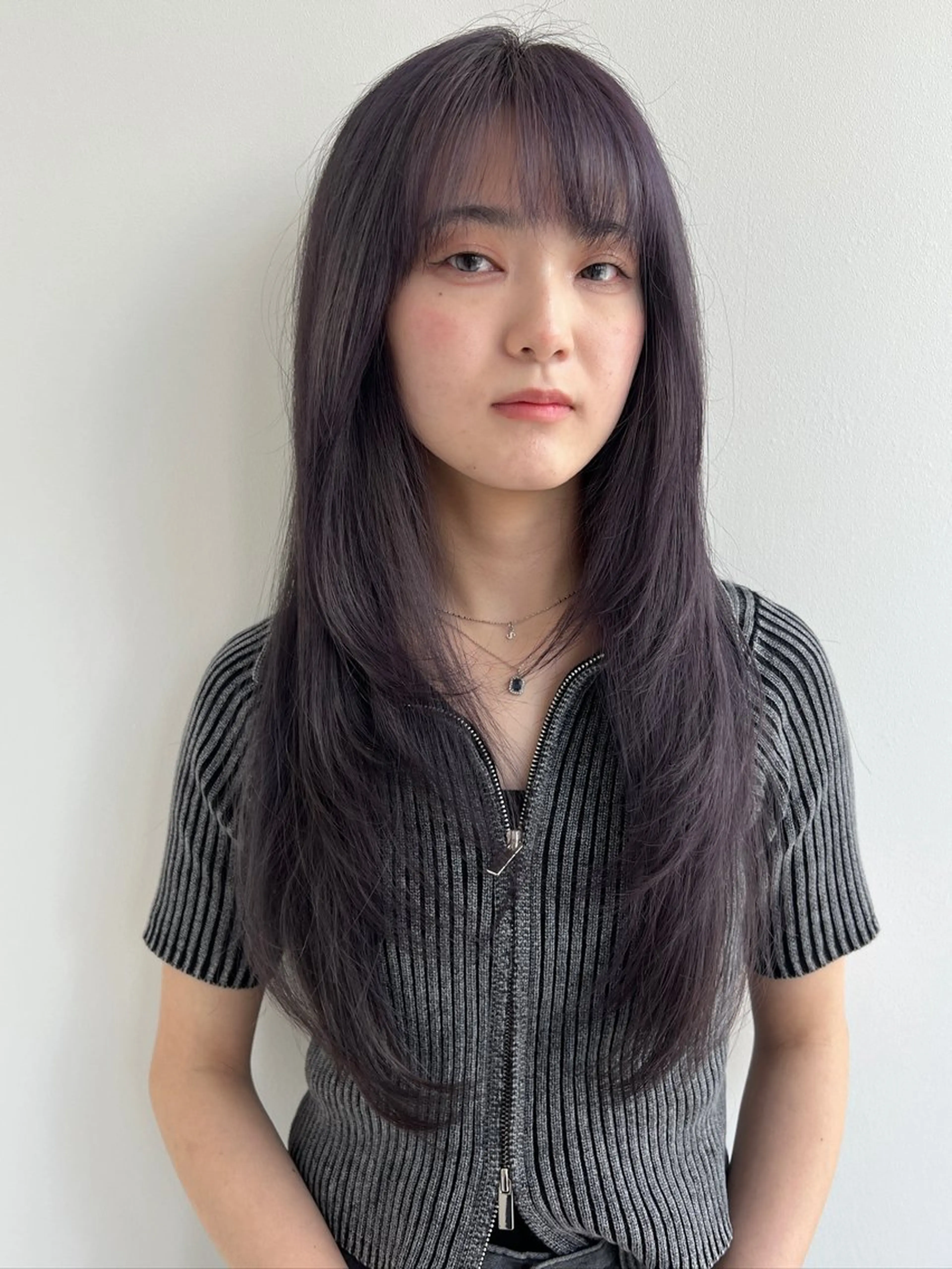 ロング 透明感カラー🍃 レイヤースタイル✨葵のヘアスタイル