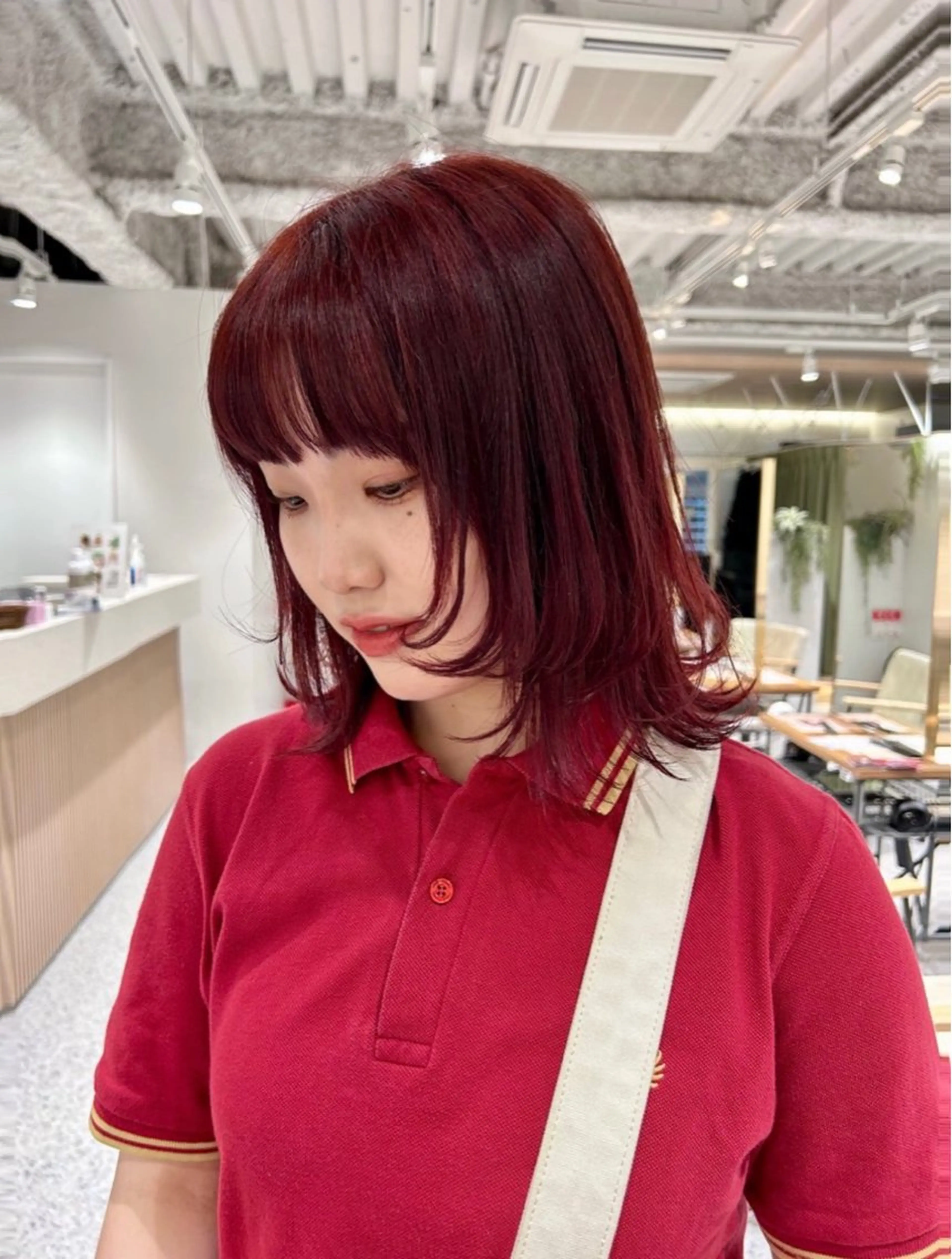 ミディアム hair&eye🎀 /momoKaのヘアスタイル