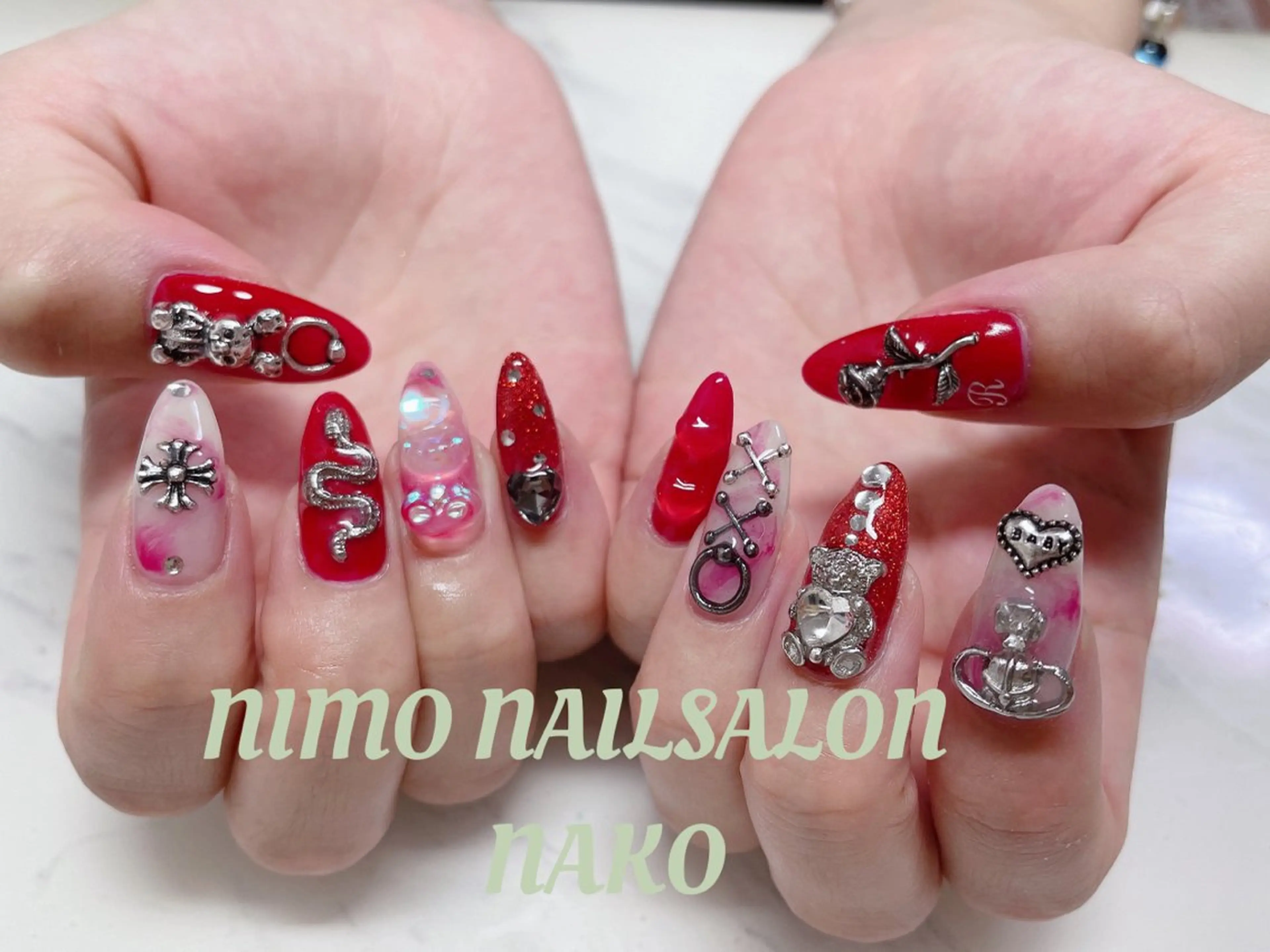 🎀オフあり🎀つけ放題の写真