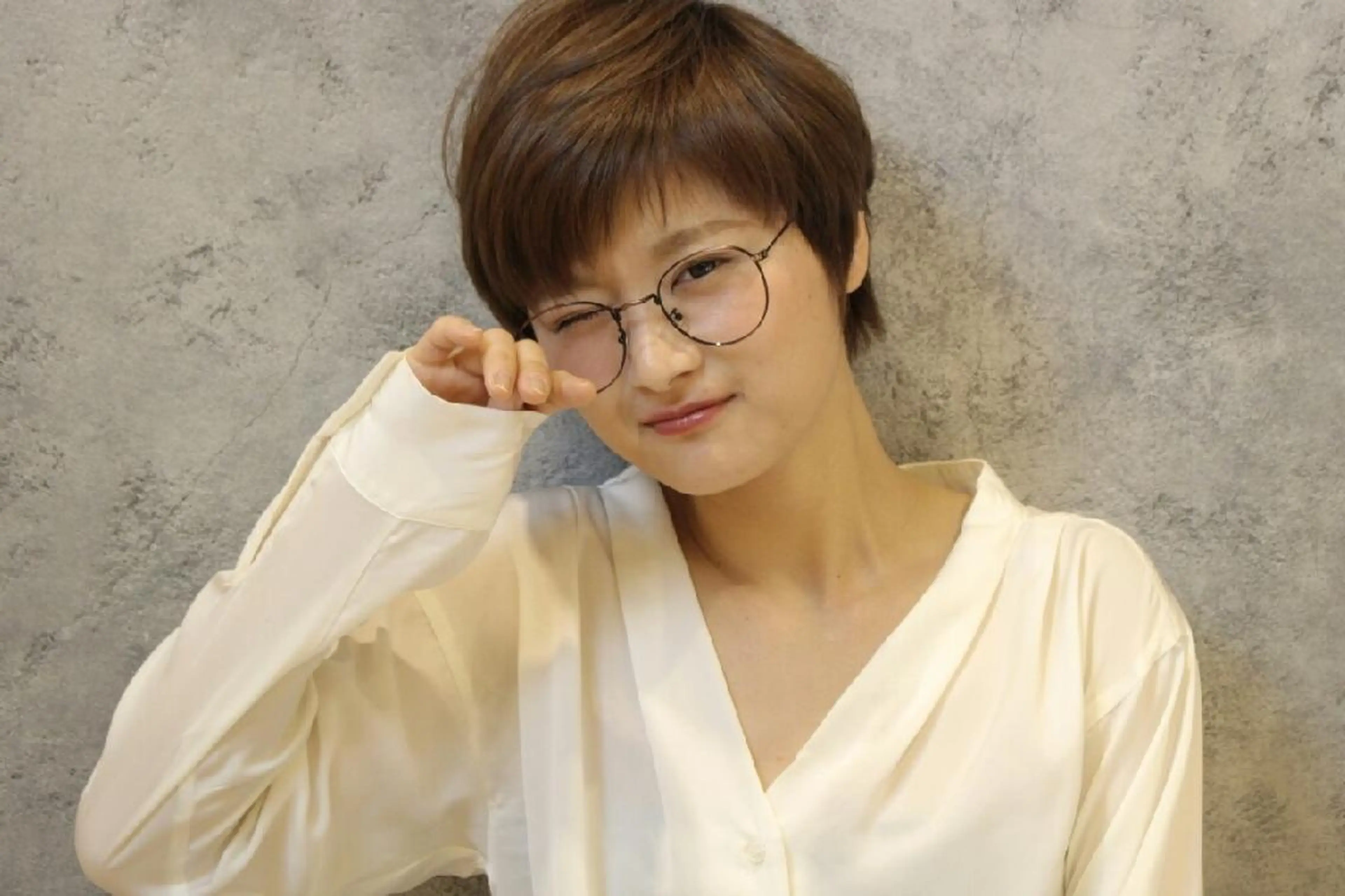 ショート カラー パーマ ショートヘア スタイル 相模大野のヘアスタイル