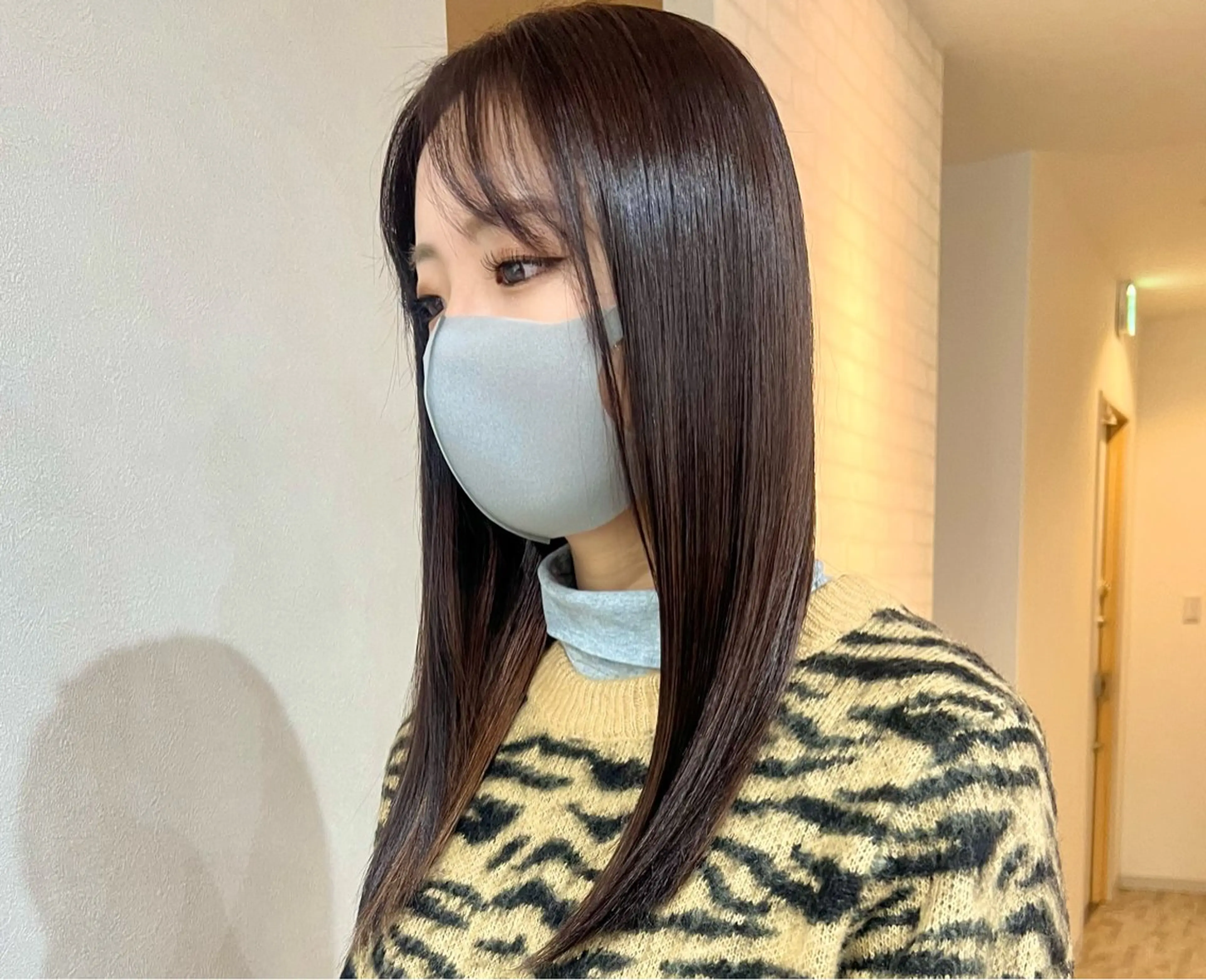 ロング カラー カット ヘアカラー トリートメント Realme  京都四条烏丸ドゥエby  yk所属・脱・パサつき髪 /髪質改善　小塚耀介のヘアスタイル