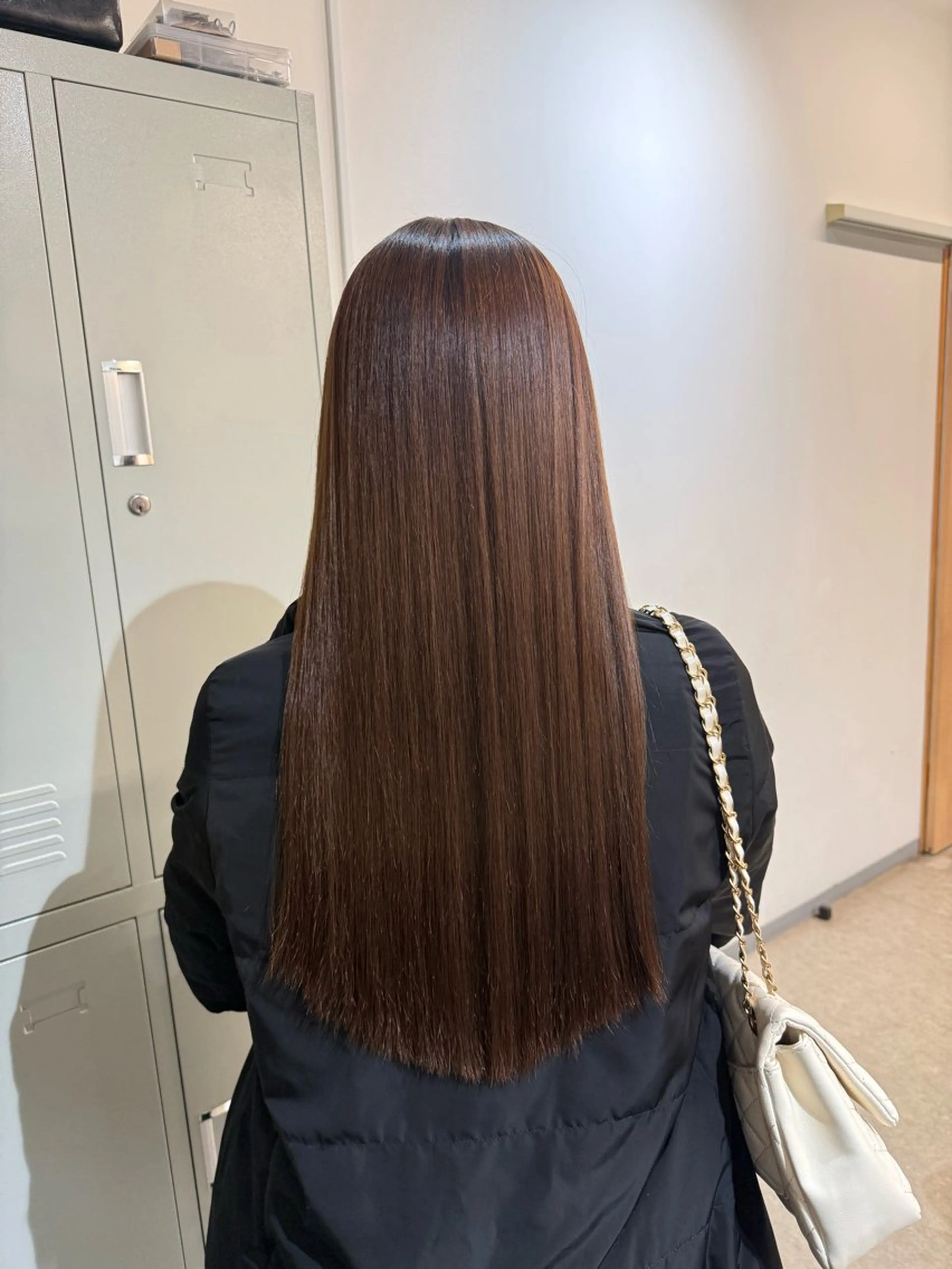 ロング カット ヘアカラー トリートメント 似合わせカット🫧 🍒艶カラーのヘアスタイル