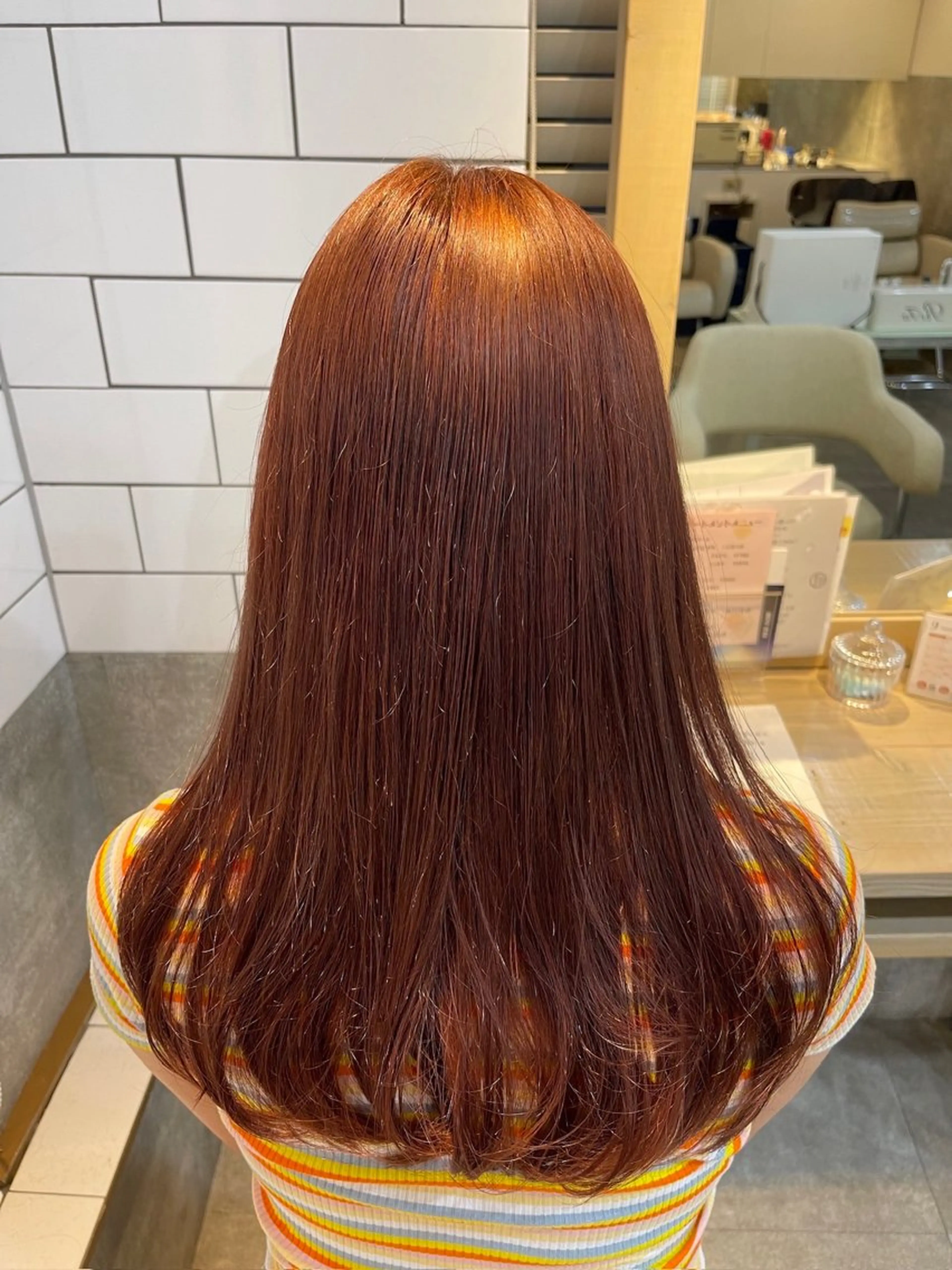 【🌈ケアブリーチWカラー🌈】ダブルカラー➕トリートメントの写真