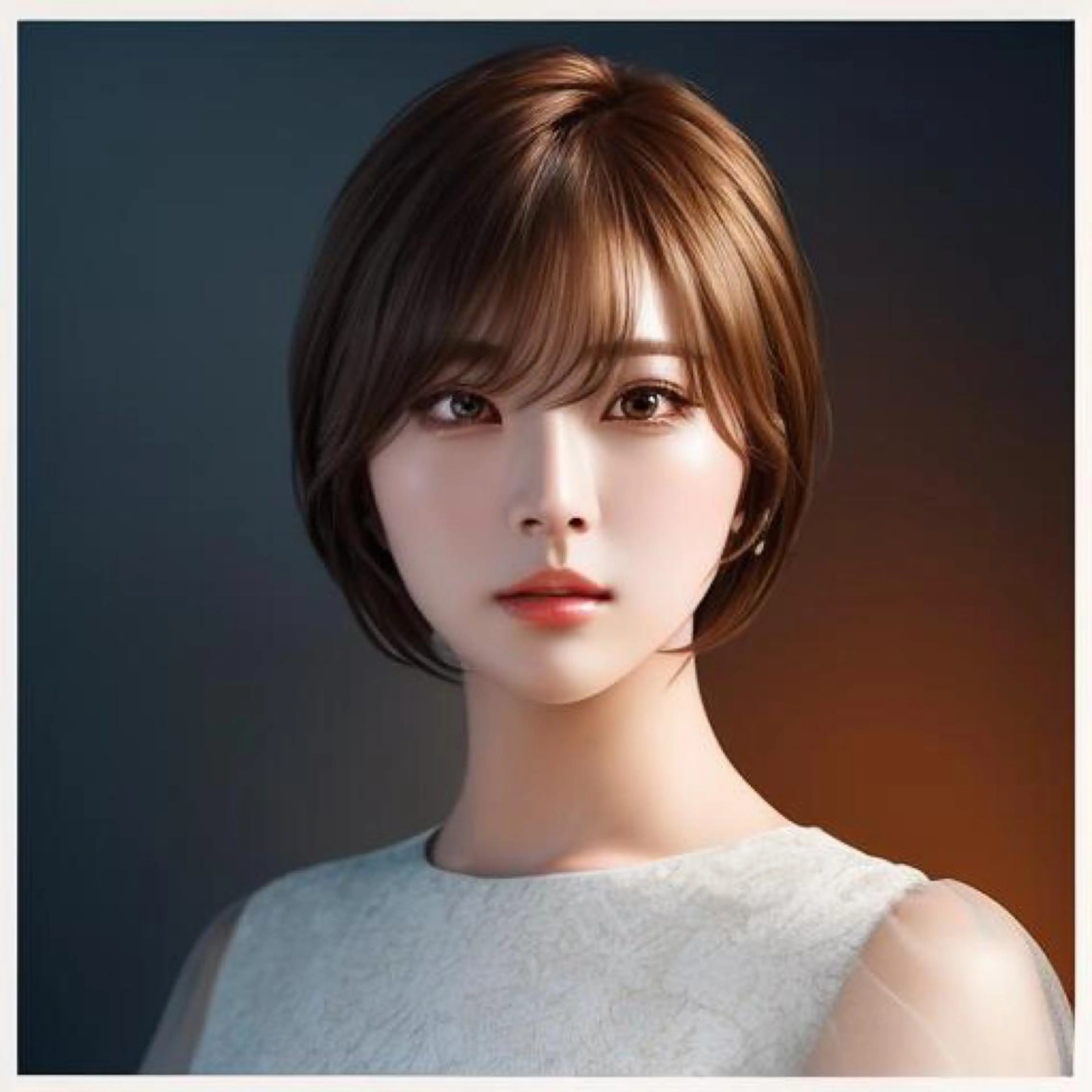 ショート カット ヘアカラー トリートメント サロウィン銀座RAYⅡ所属・❣️髪質改善/ 美髪矯正/沼座悠人のヘアスタイル