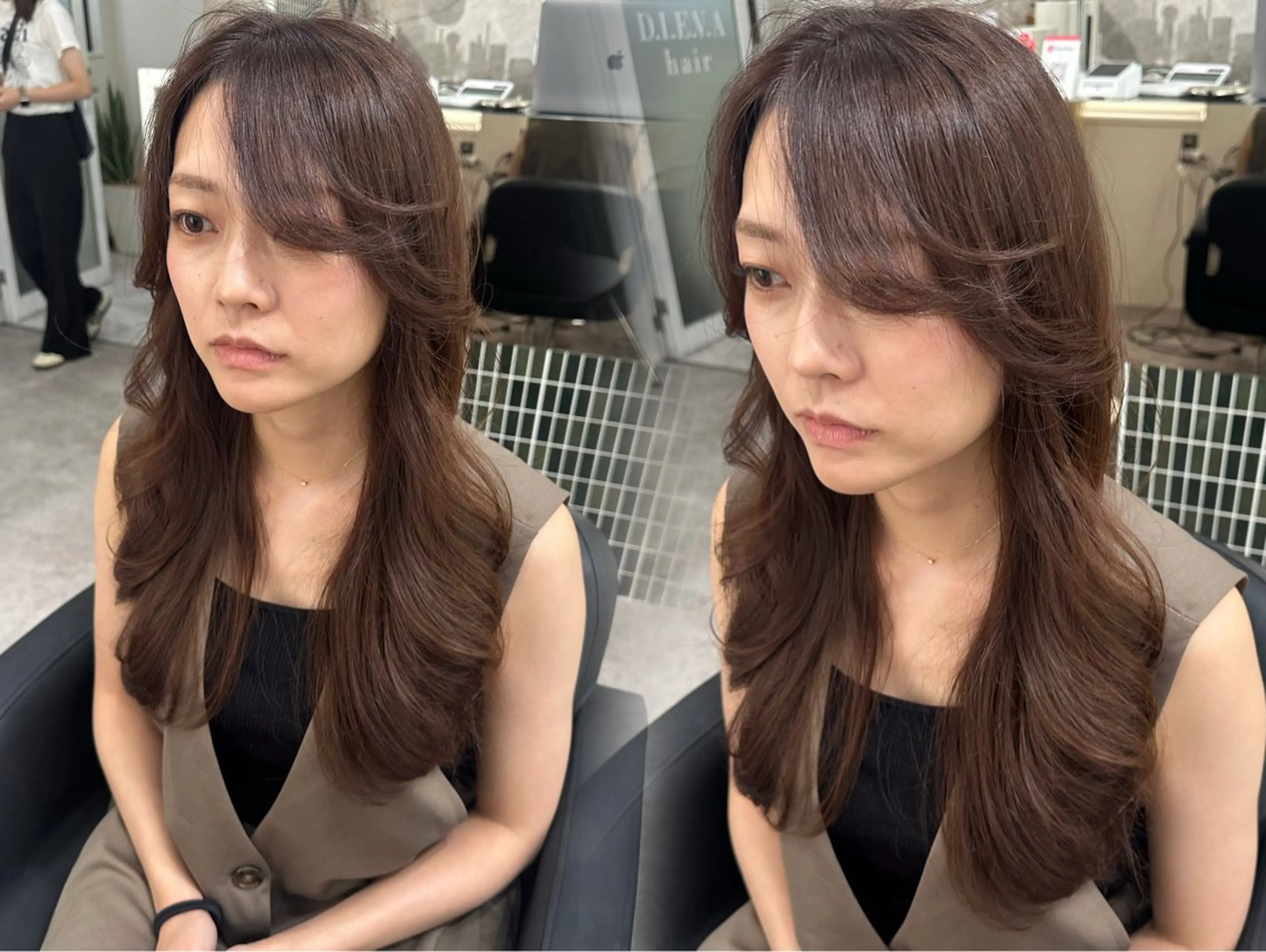 ロング トリートメント 猿渡 竜司｜透明感 カラー×レイヤーのヘアスタイル