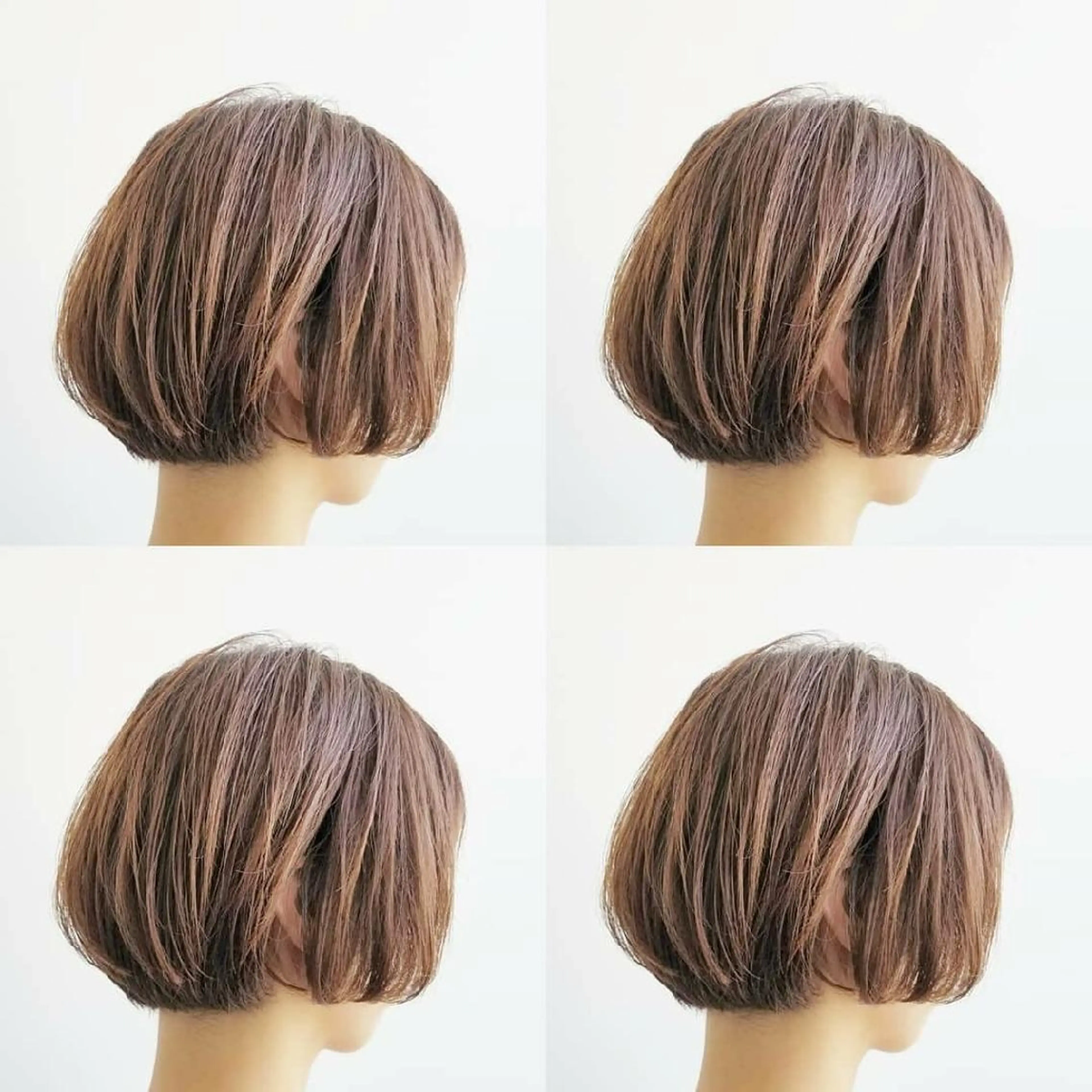 ショート カラー パーマ ネイル ボブ iplus✴ まつげ、眉毛、耳つぼのマツエク・マツパデザイン