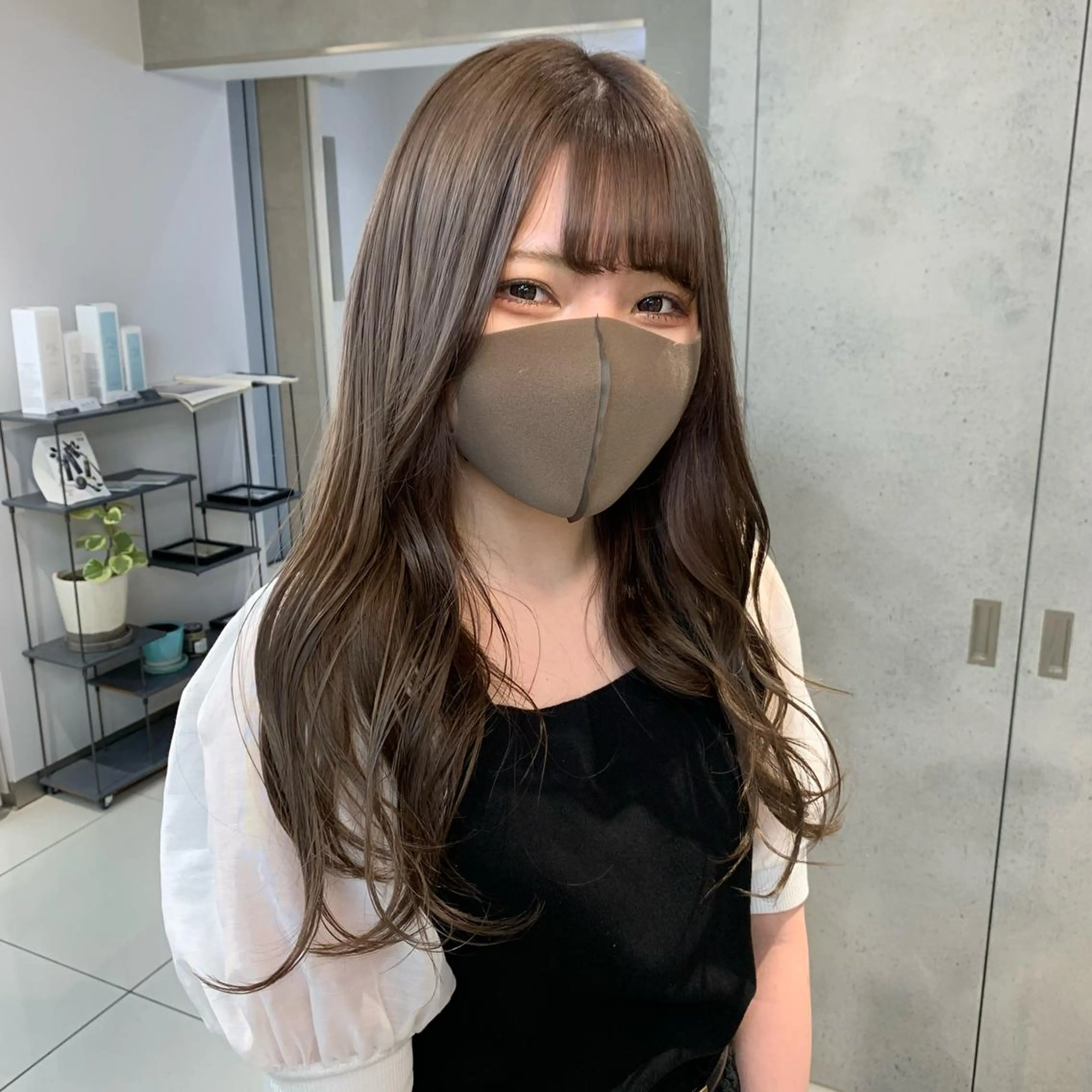 ロング カラー raika .のヘアスタイル